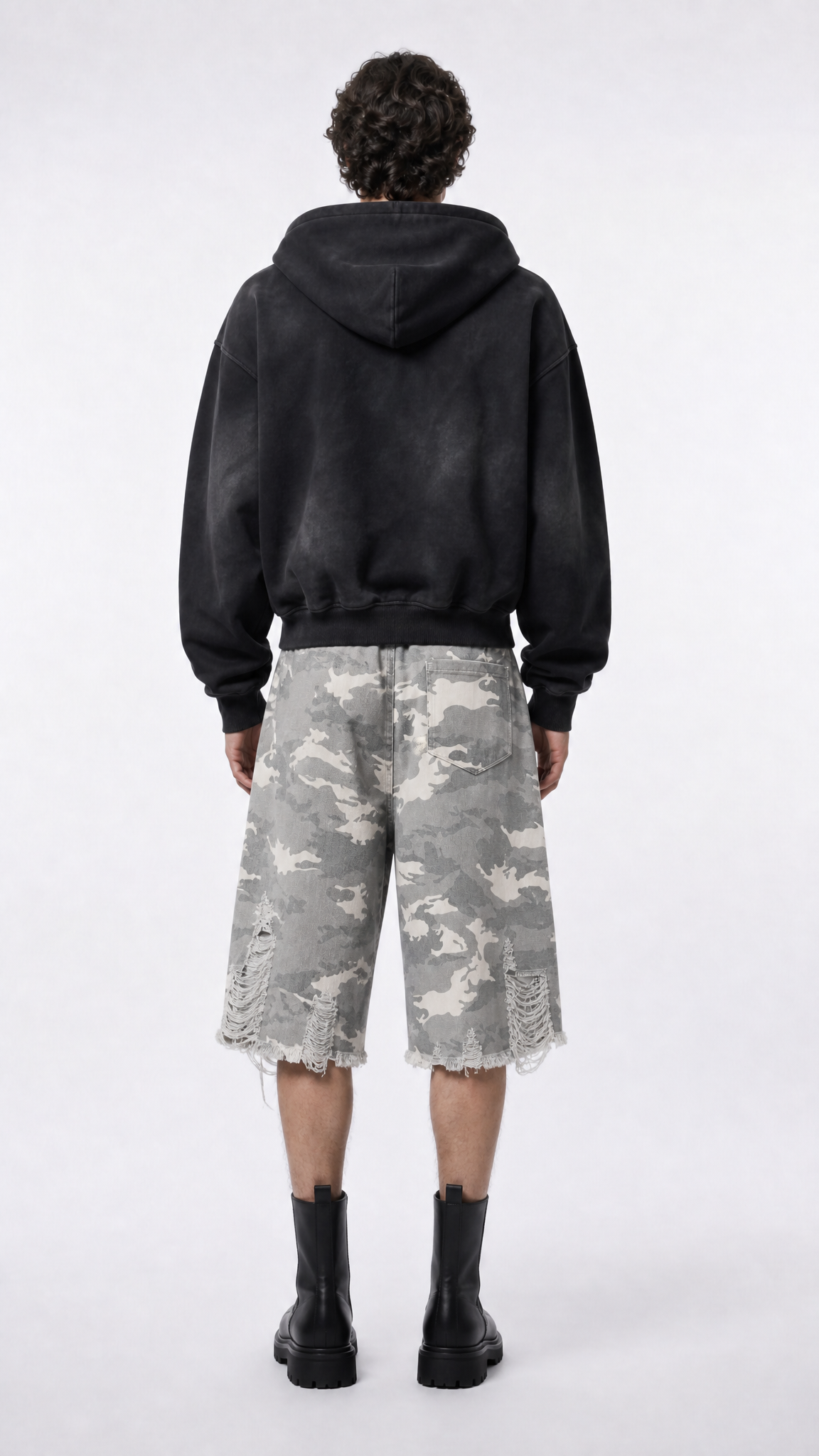 UNSEEN-Studios Punk Camo Shorts