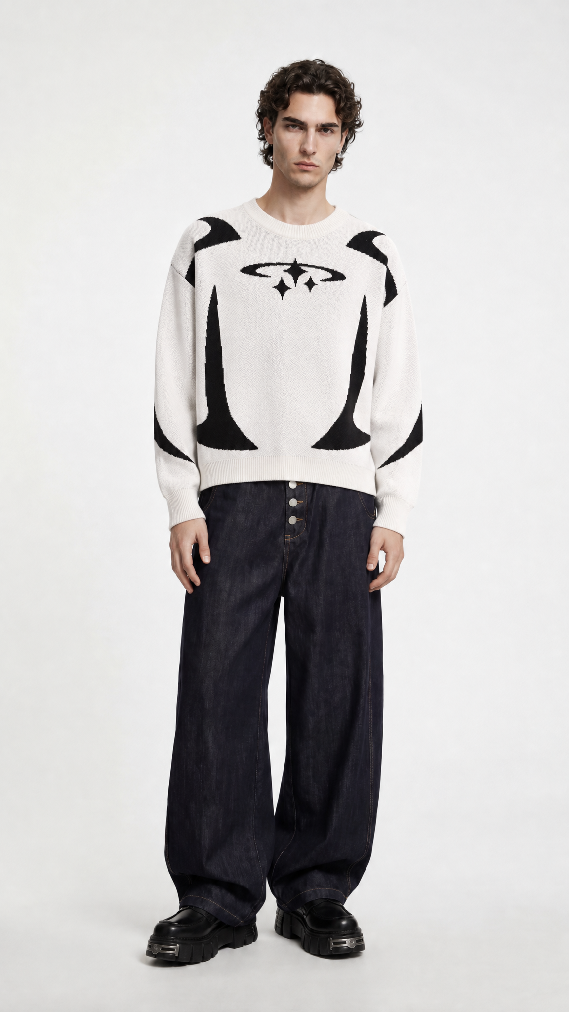 UNSEEN-Studios Star Knit Sweater