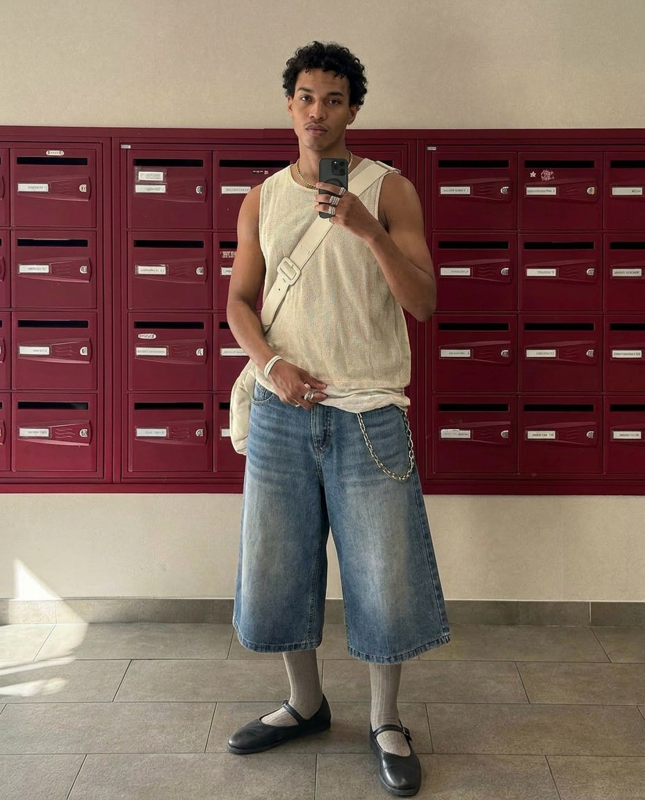 UNSEEN-Studios Essential Baggy Jorts