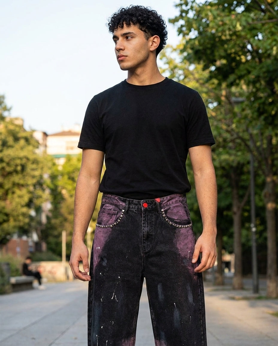 UNSEEN-Studios Void Paint Jeans