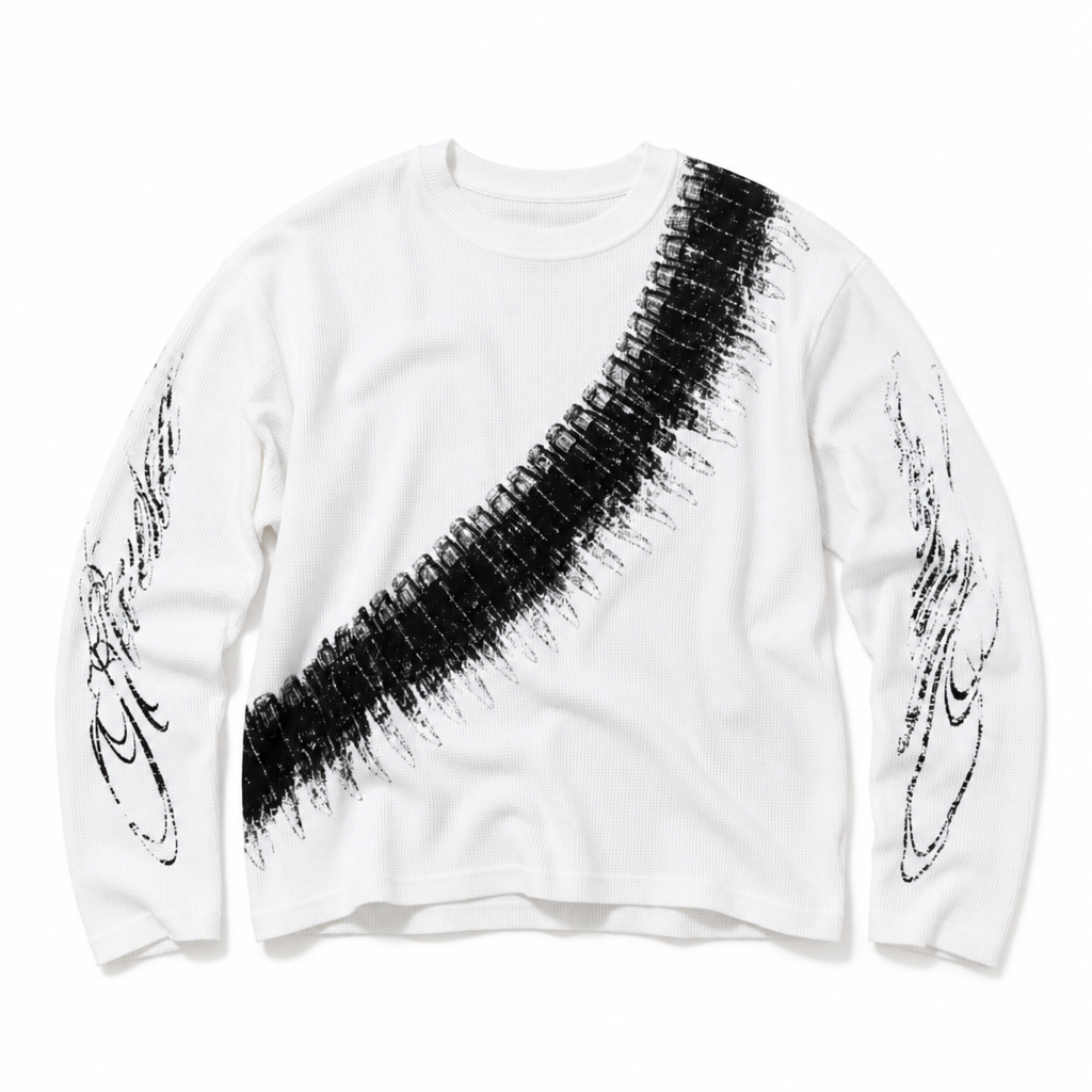 UNSEEN-Studios Cartridge Belt Waffle Longsleeve