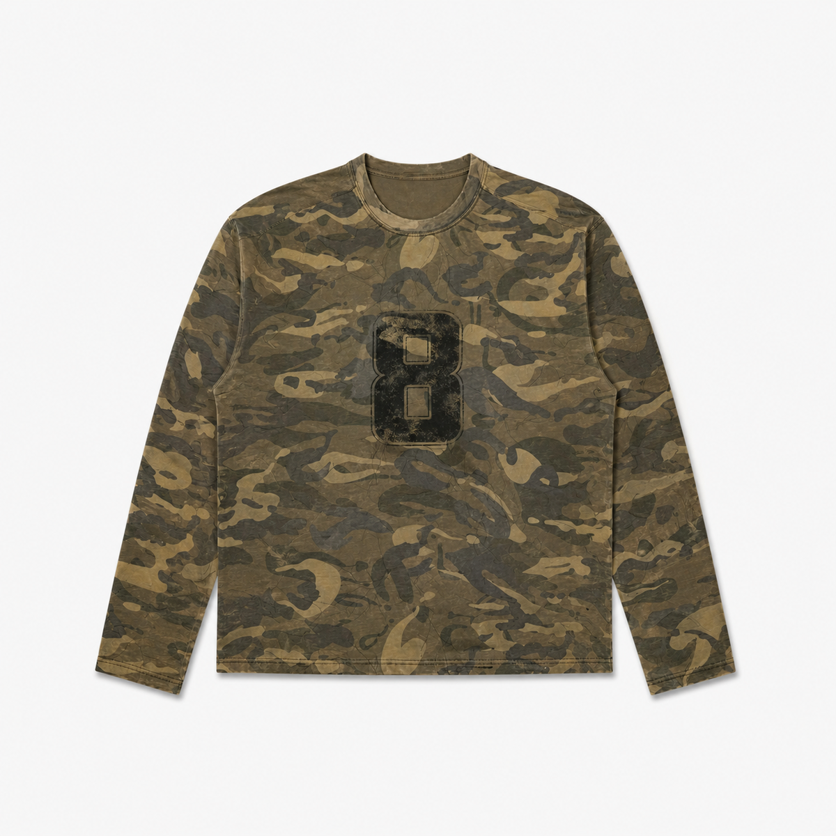 UNSEEN-Studios Number 8 Camo Longsleeve