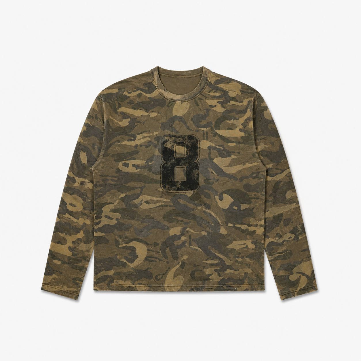 UNSEEN-Studios Number 8 Camo Longsleeve