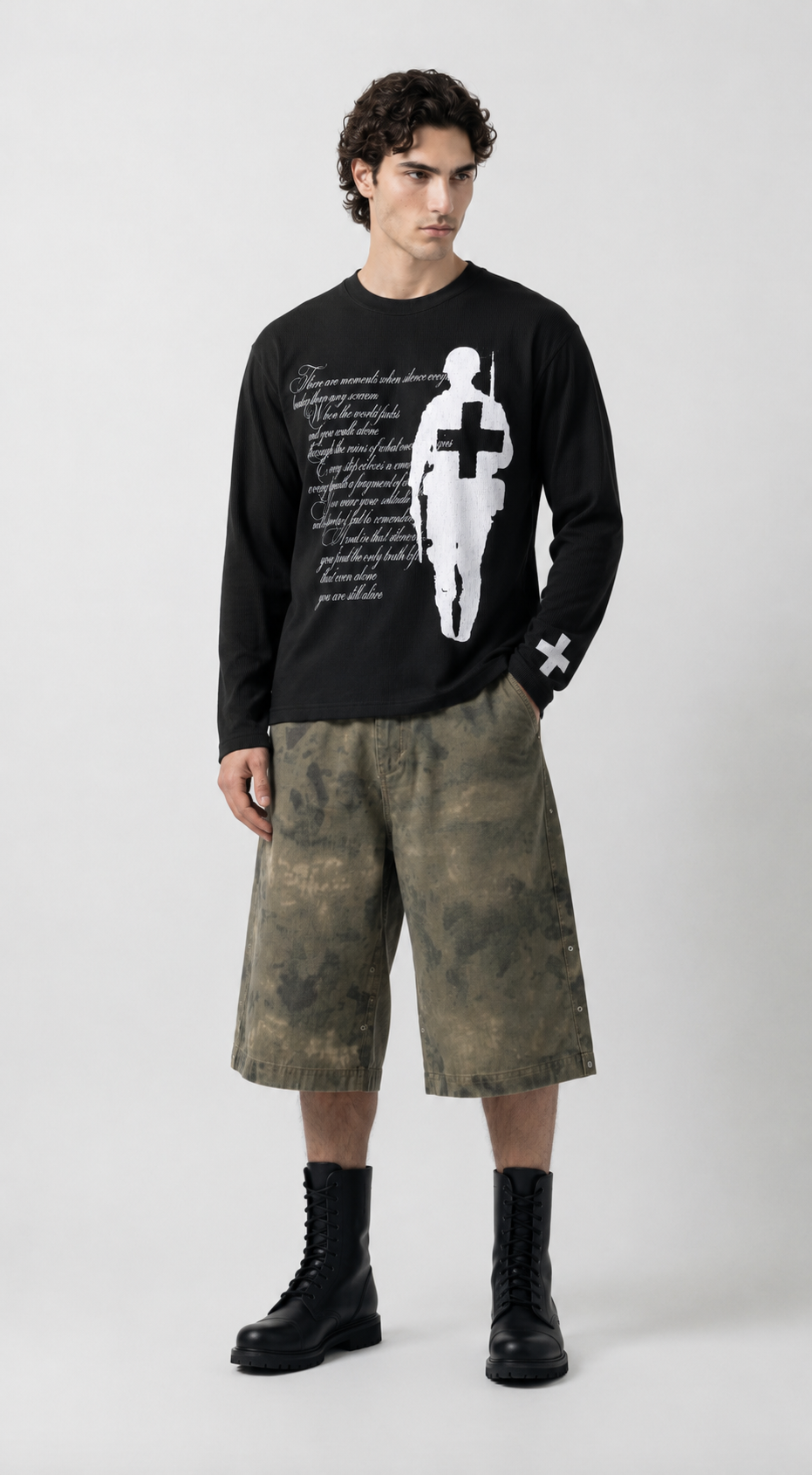 UNSEEN-Studios Soldier Cross Longsleeve