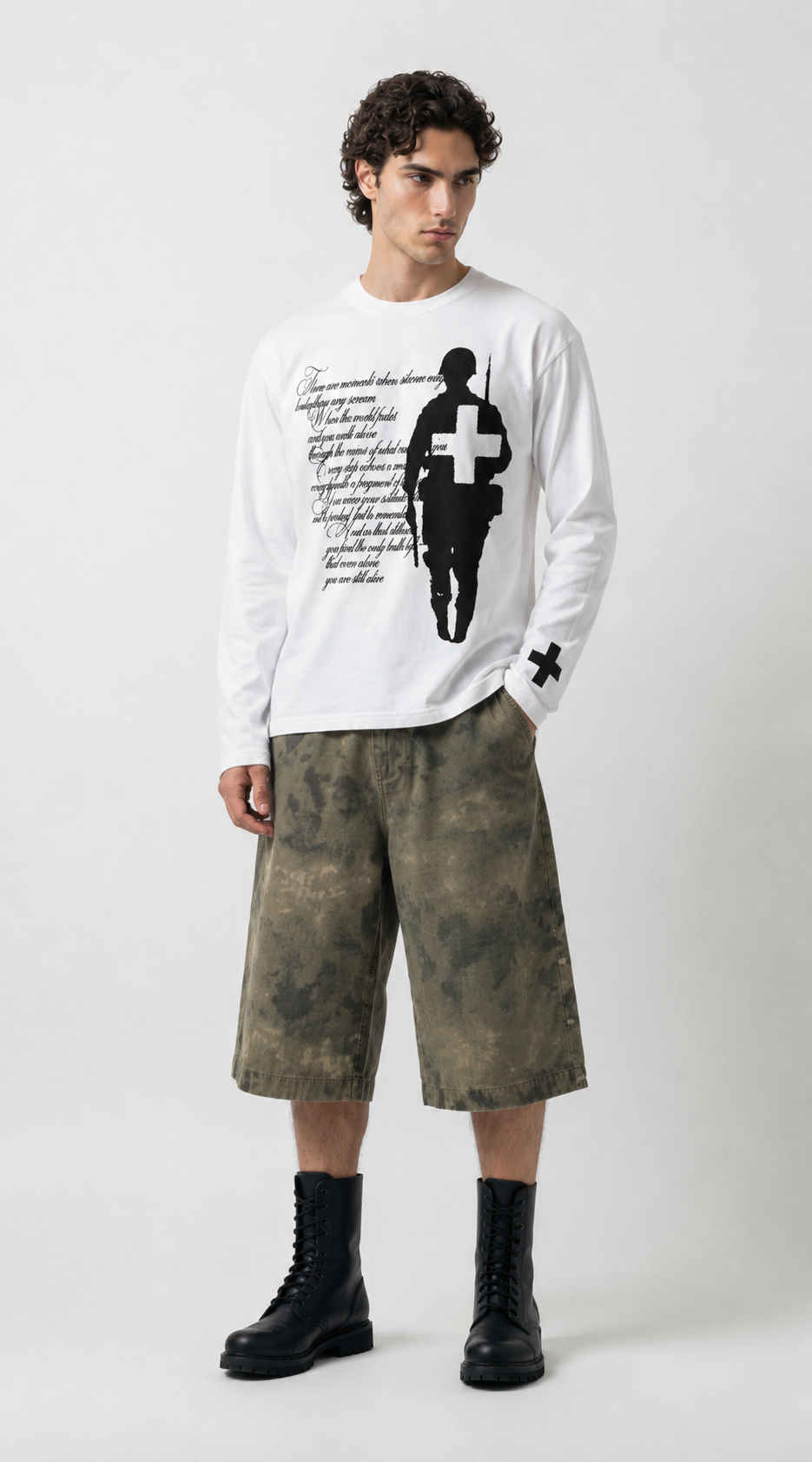 UNSEEN-Studios Soldier Cross Longsleeve