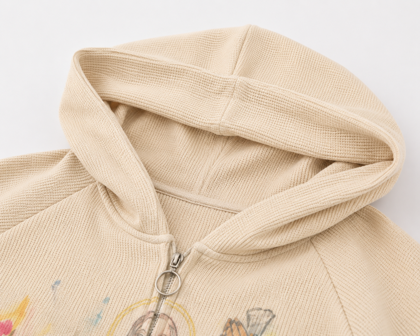 UNSEEN-Studios Righteous Waffle Zip Hoodie