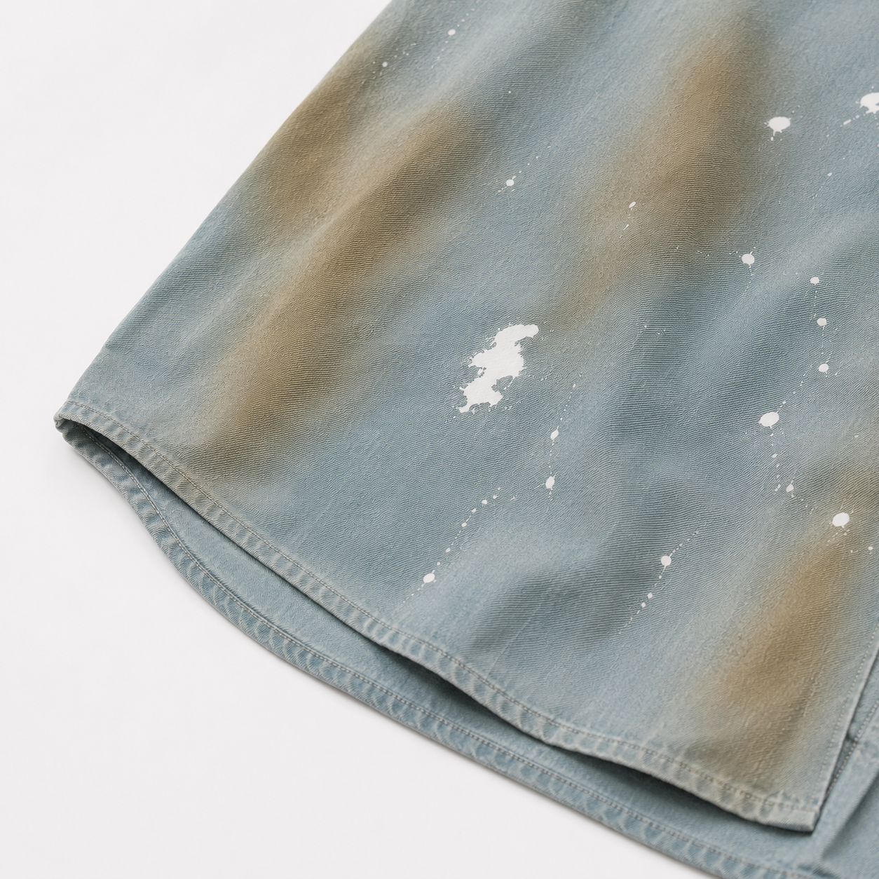 UNSEEN-Studios Mud Washed Denim Shirt