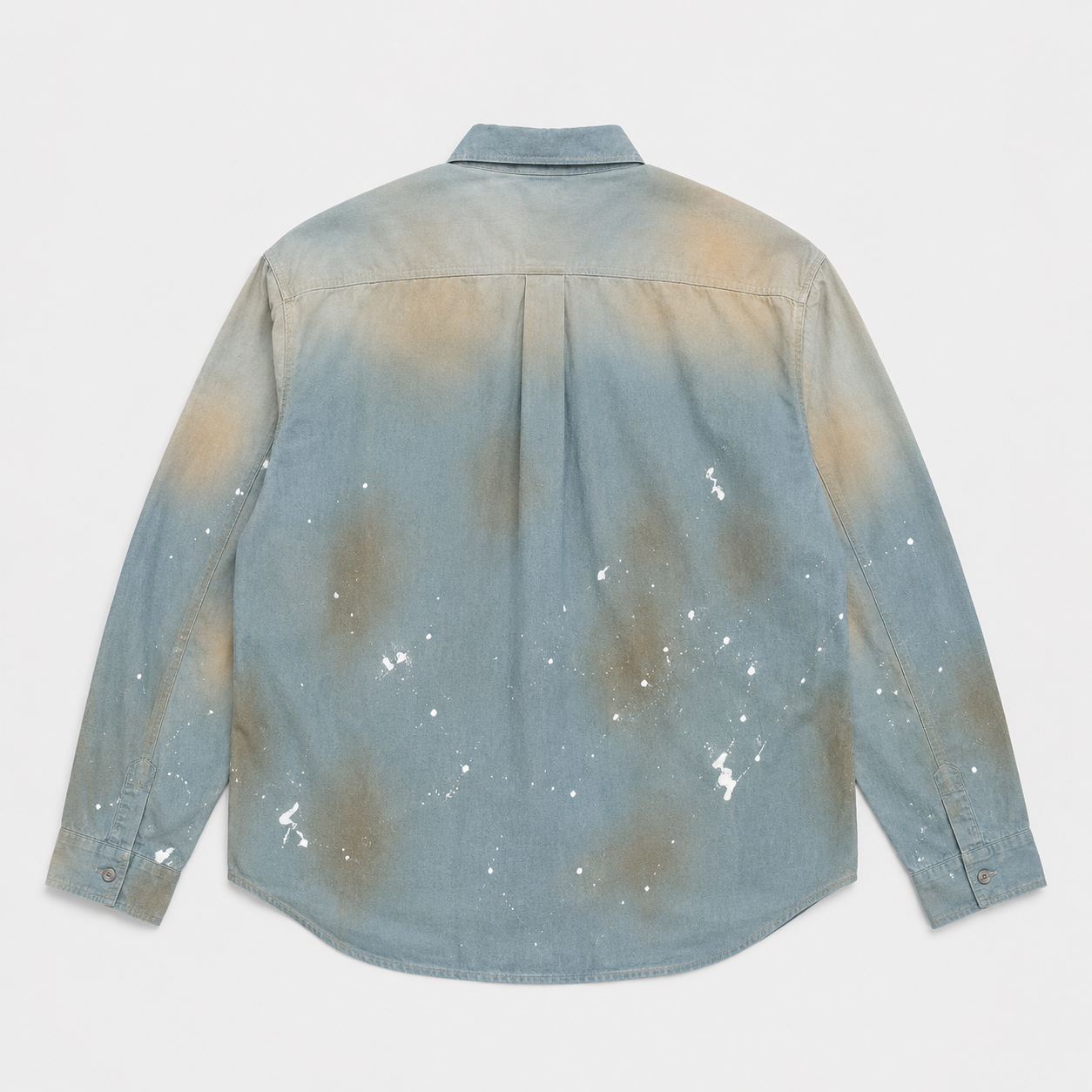 UNSEEN-Studios Mud Washed Denim Shirt