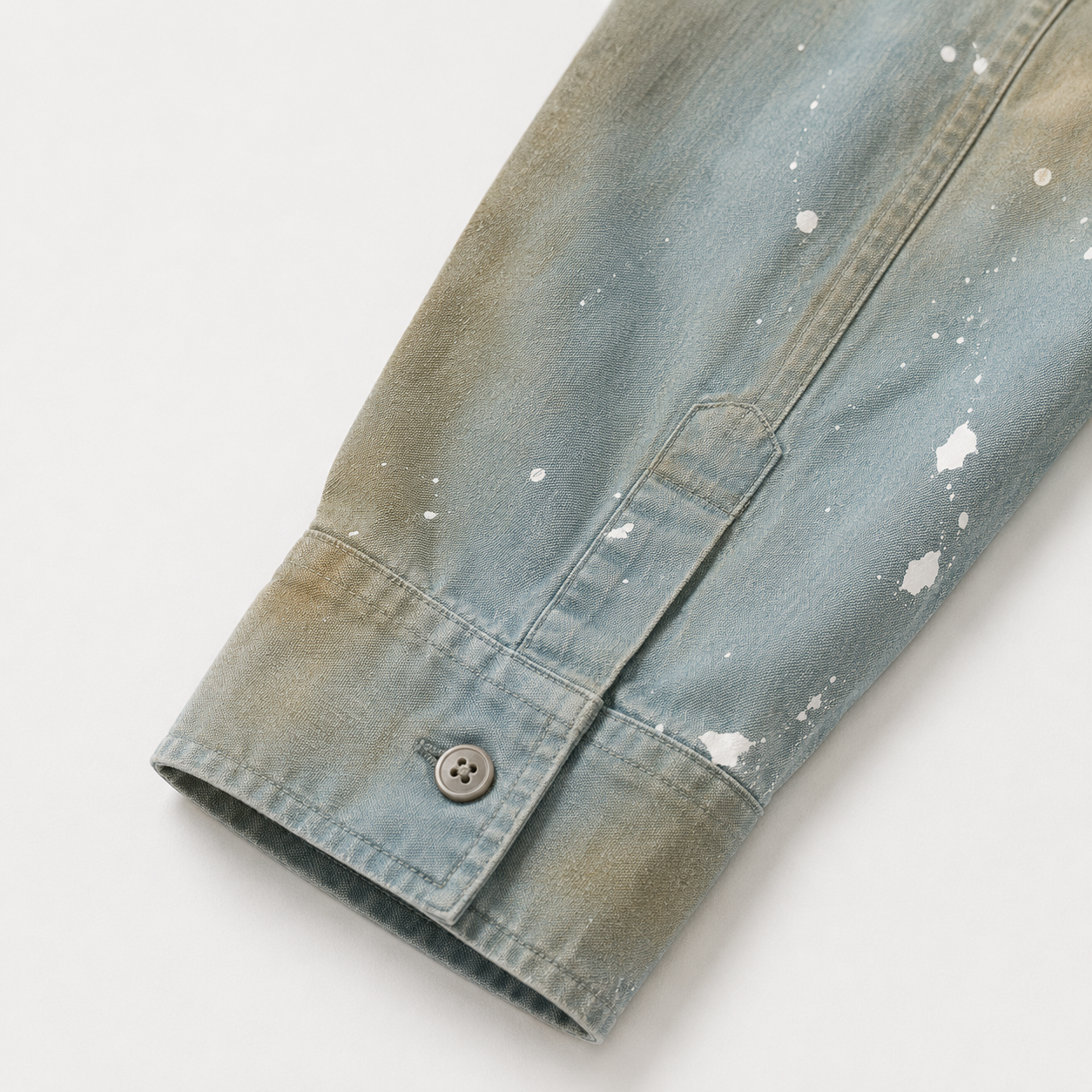 UNSEEN-Studios Mud Washed Denim Shirt