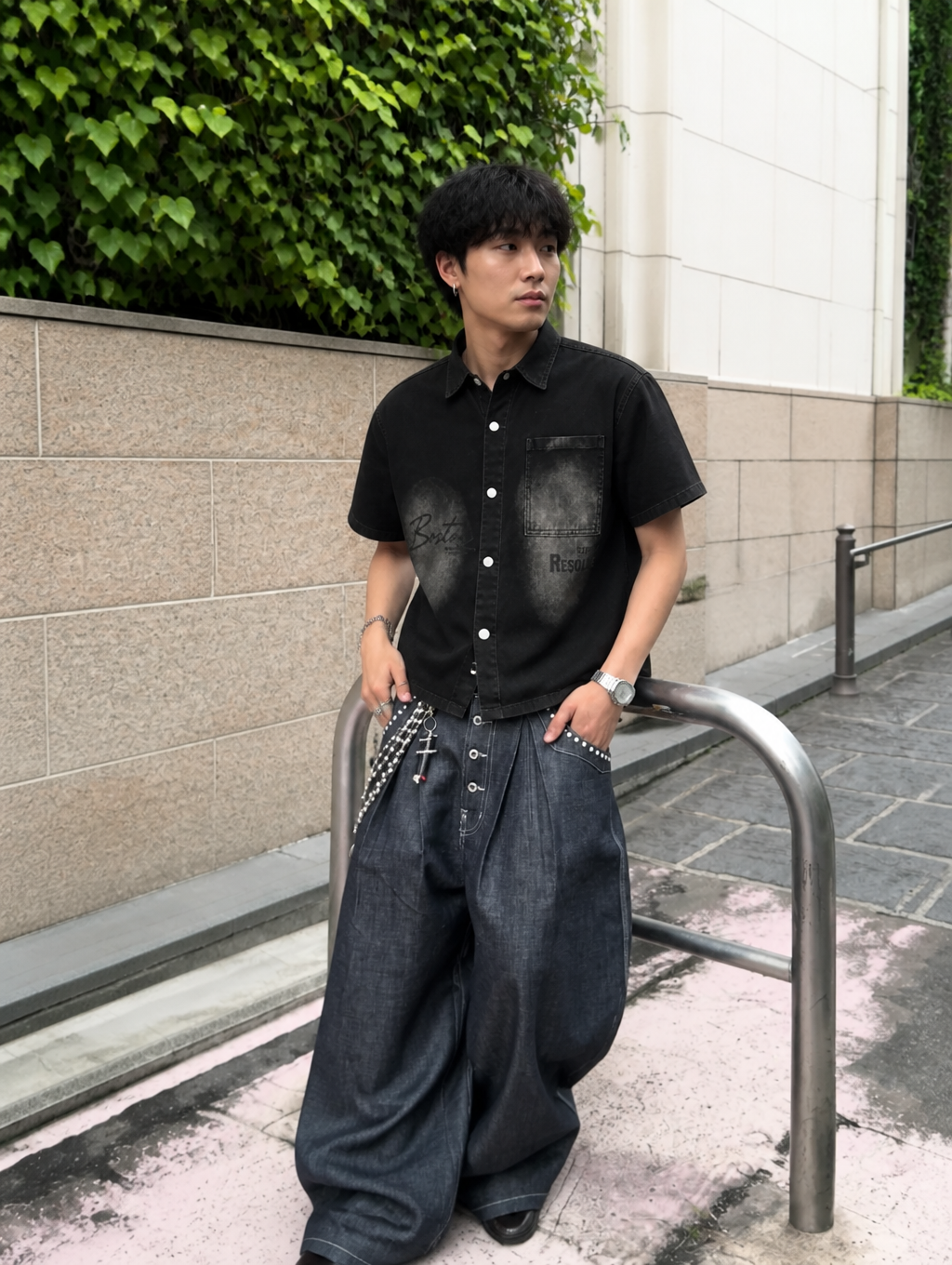 UNSEEN-Studios Resolve Denim Shirt