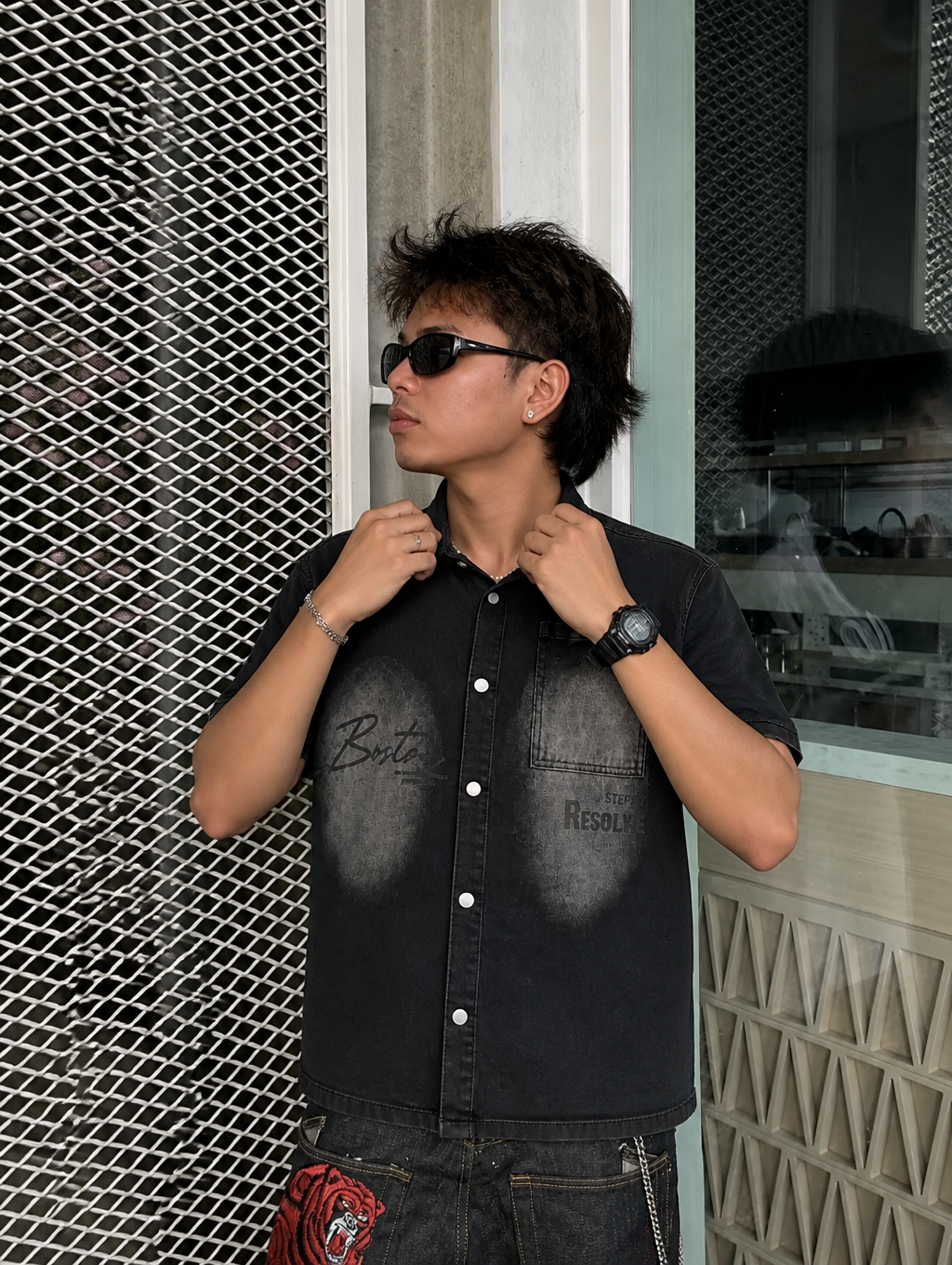 UNSEEN-Studios Resolve Denim Shirt