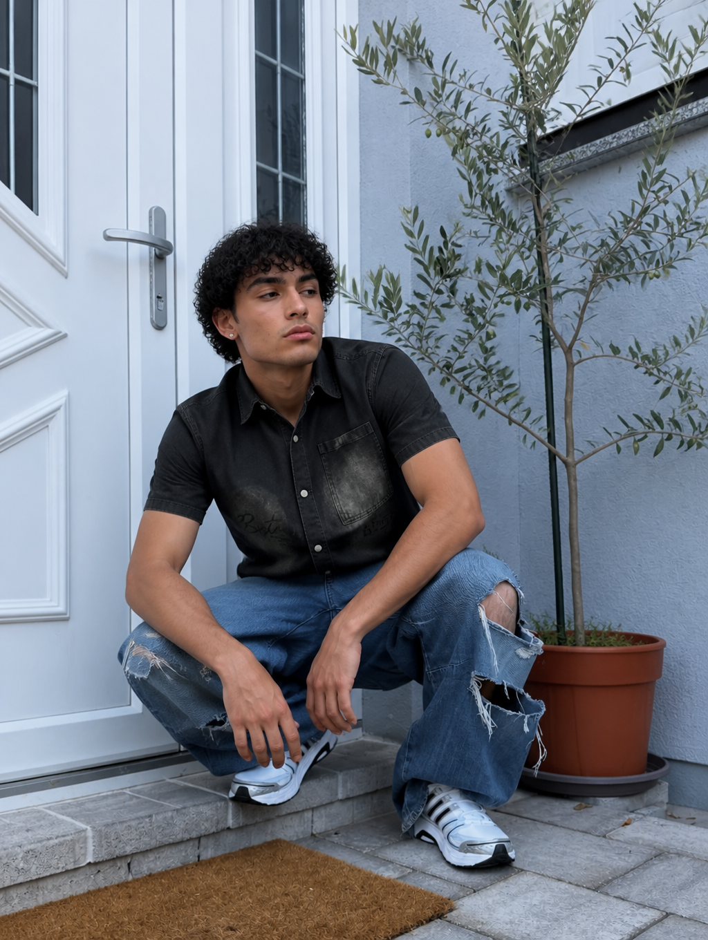 UNSEEN-Studios Resolve Denim Shirt