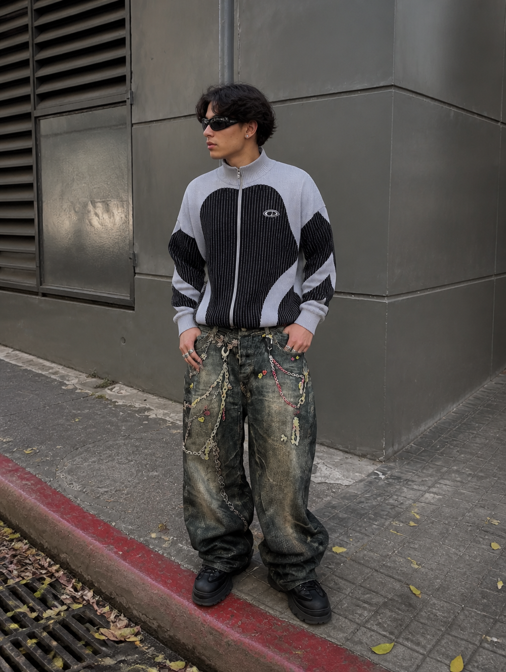 UNSEEN-Studios Vector Knit Zip