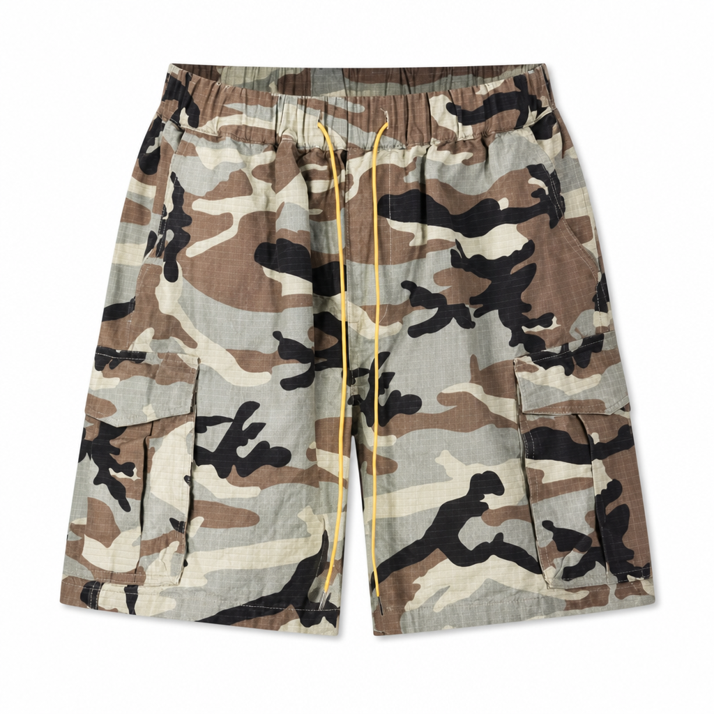UNSEEN-Studios Nomad Camo Cargo Shorts