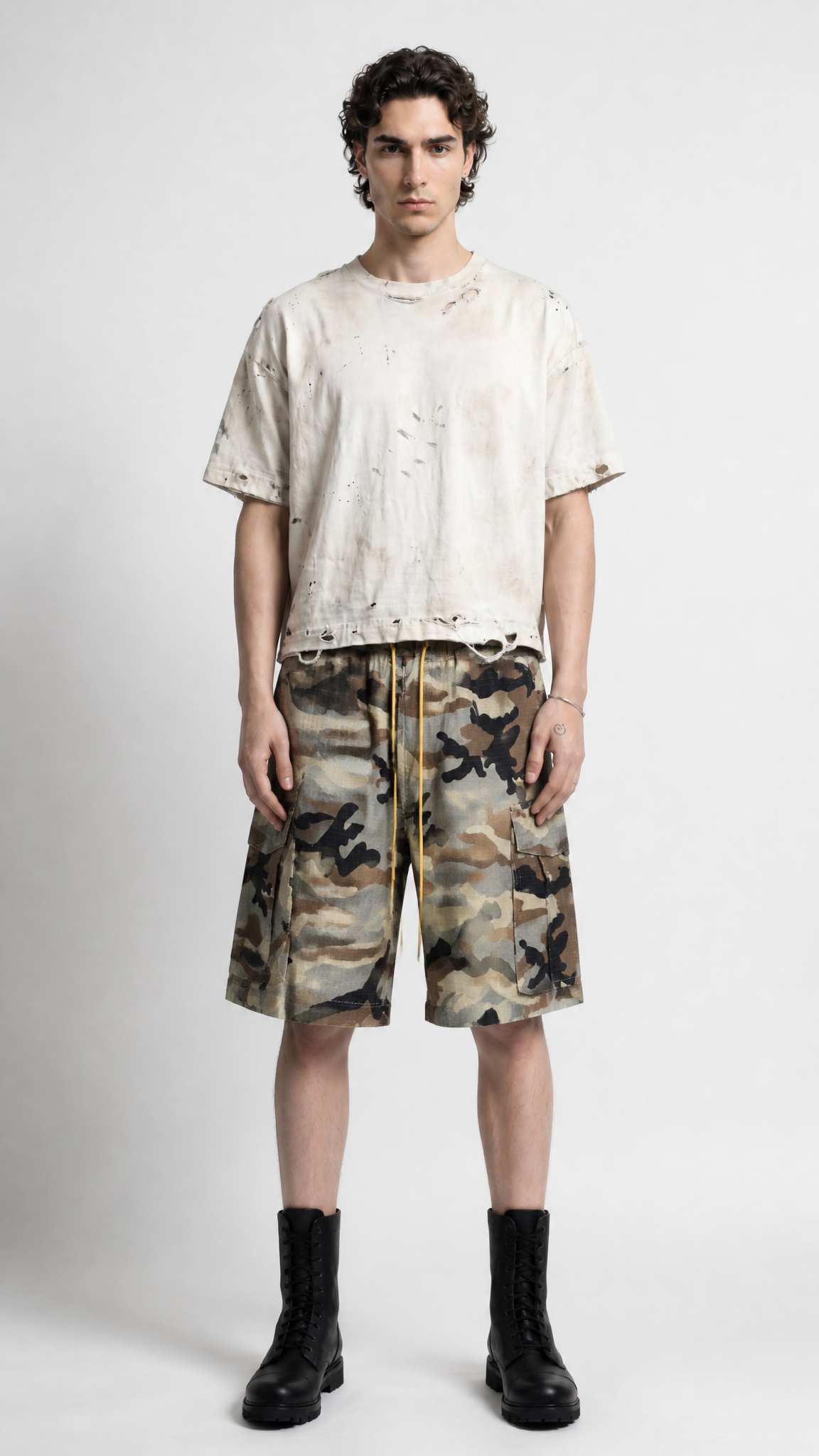UNSEEN-Studios Nomad Camo Cargo Shorts