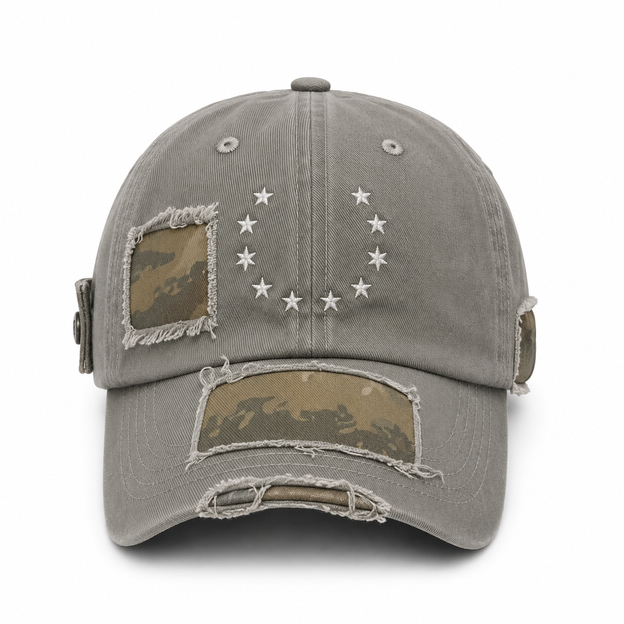 UNSEEN-Studios Distressed Patch Cap
