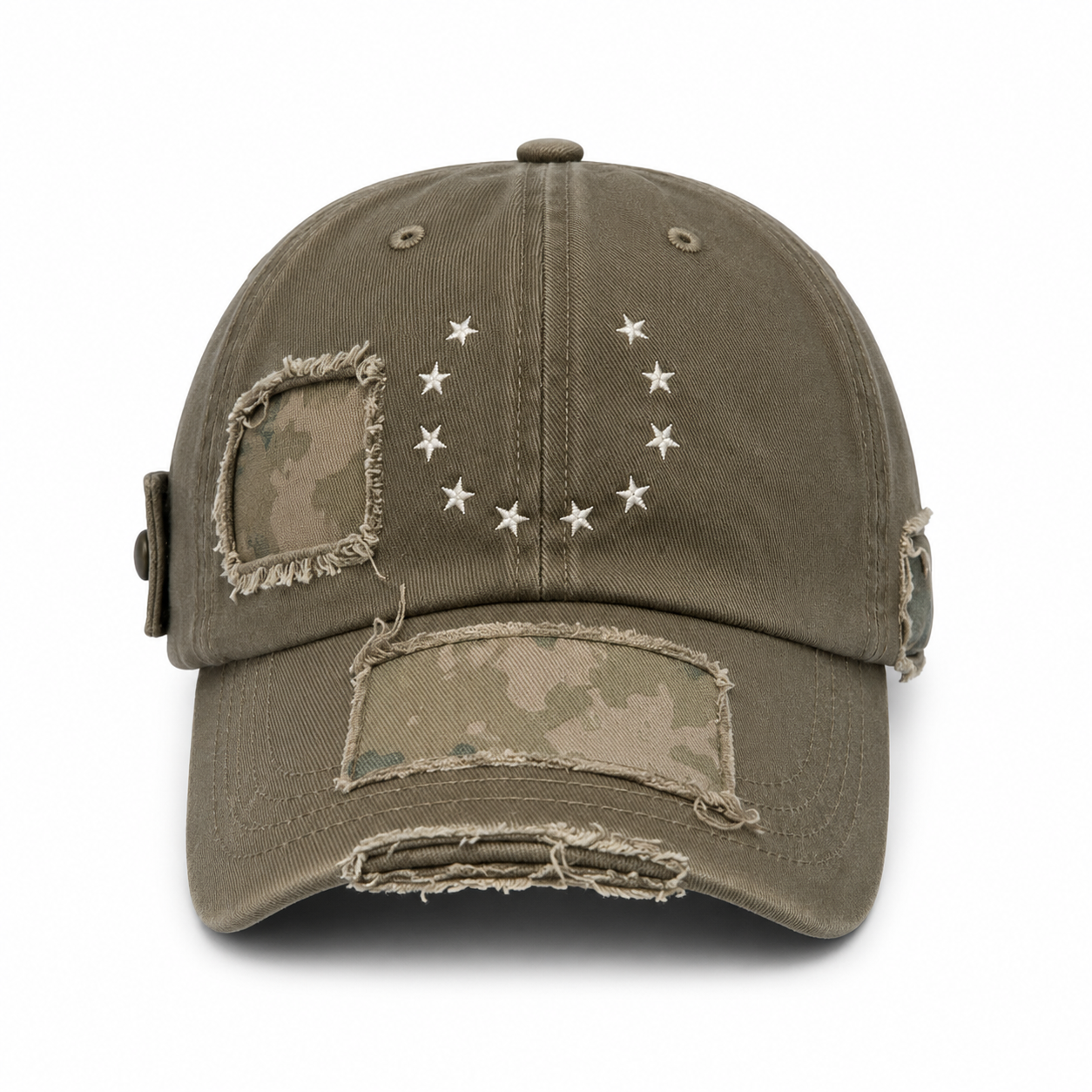 UNSEEN-Studios Distressed Patch Cap