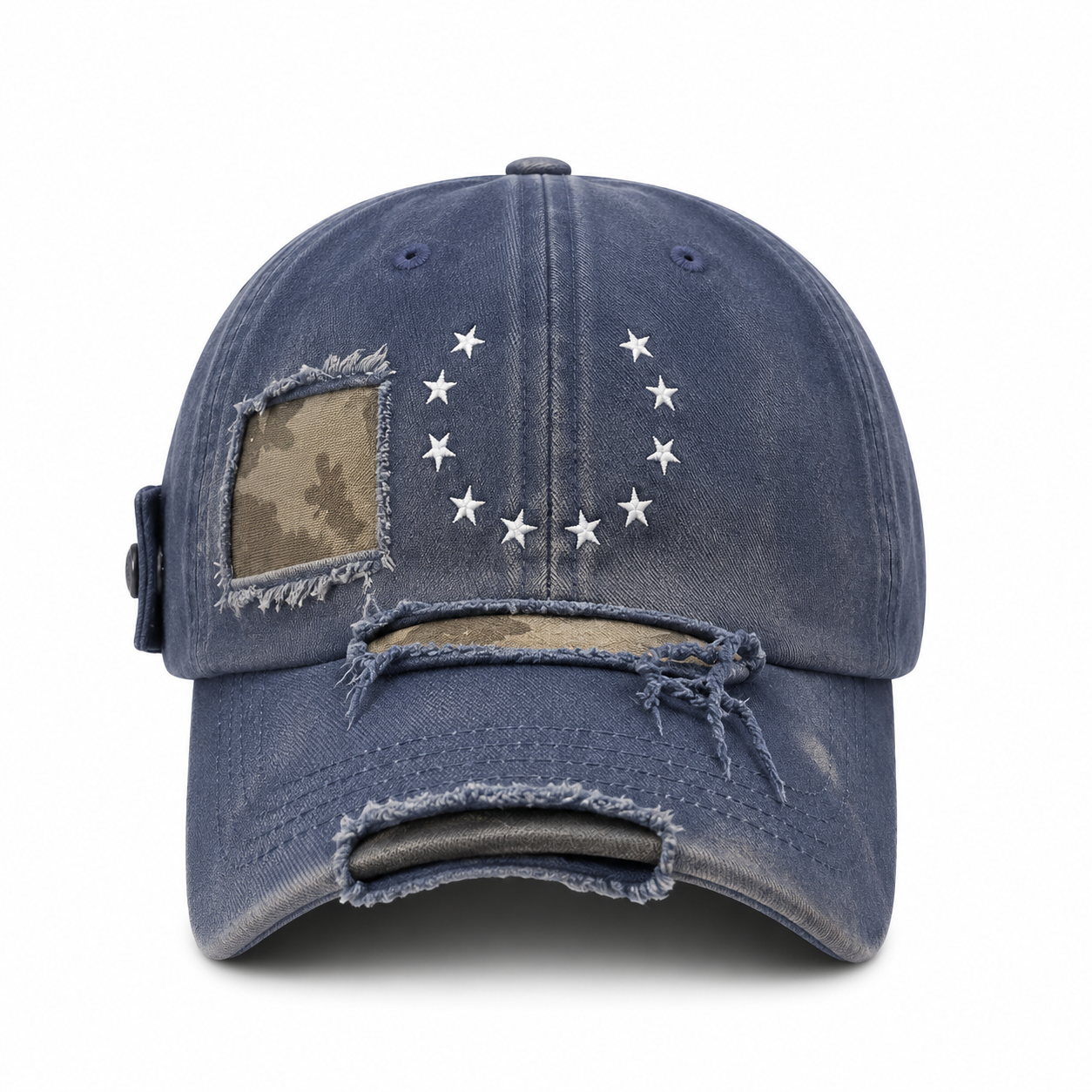 UNSEEN-Studios Distressed Patch Cap
