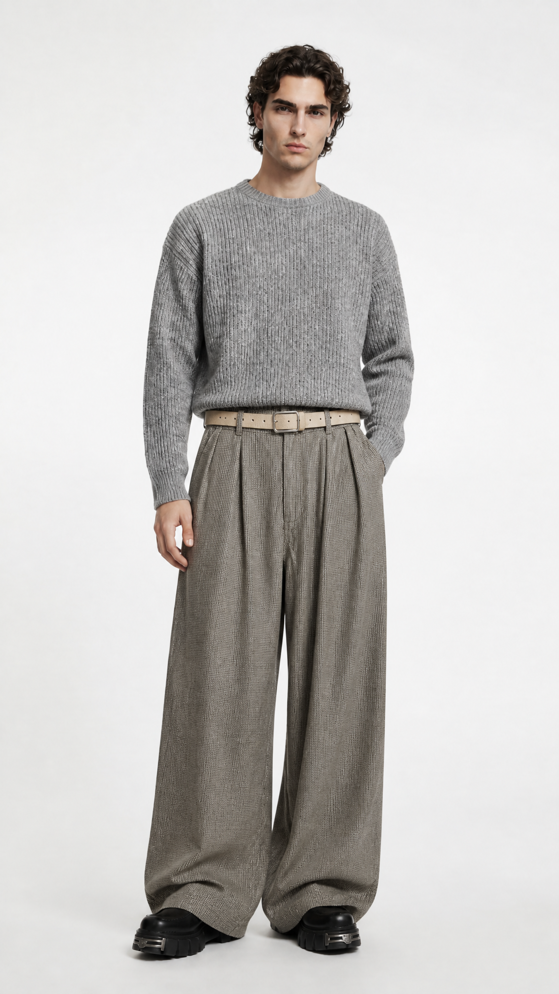 UNSEEN-Studios Tailored Pleated Bundfaltenhose