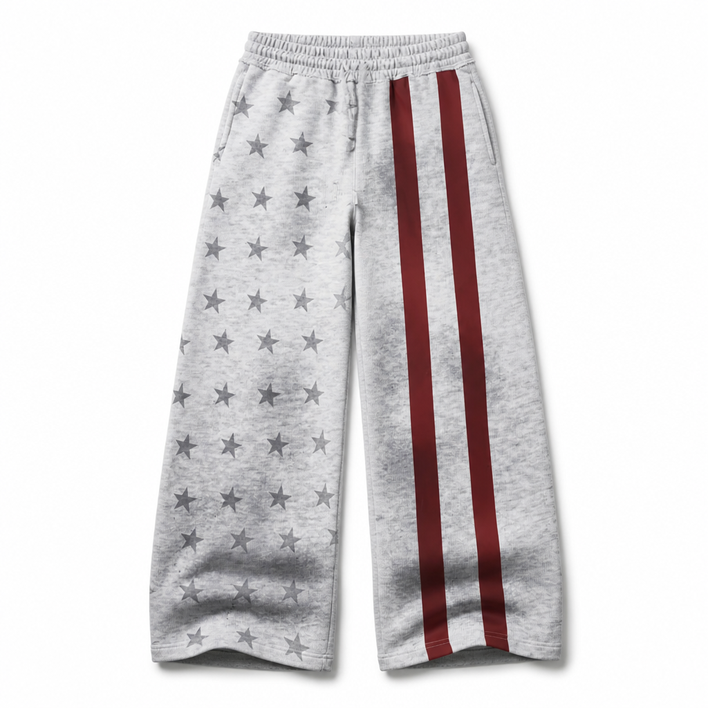 UNSEEN-Studios Liberty Wide Leg Baggy Sweatpants