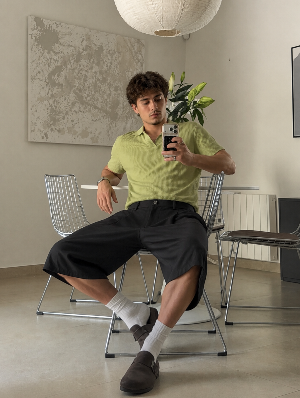 UNSEEN-Studios Tailored Wide Shorts