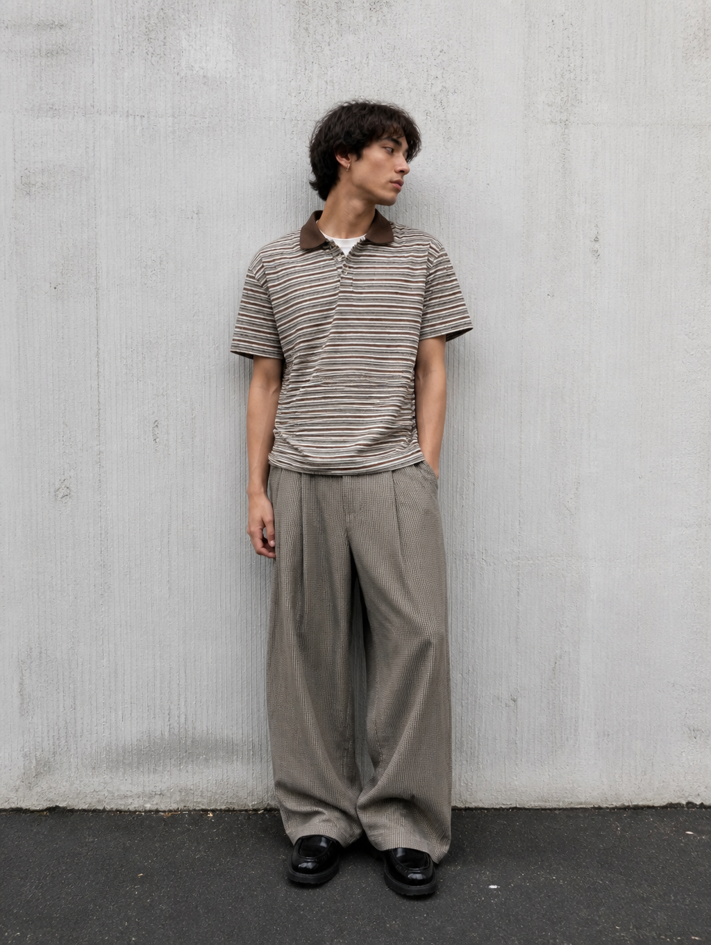 UNSEEN-Studios Tailored Pleated Bundfaltenhose