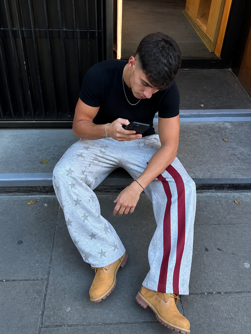 UNSEEN-Studios Liberty Wide Leg Baggy Sweatpants