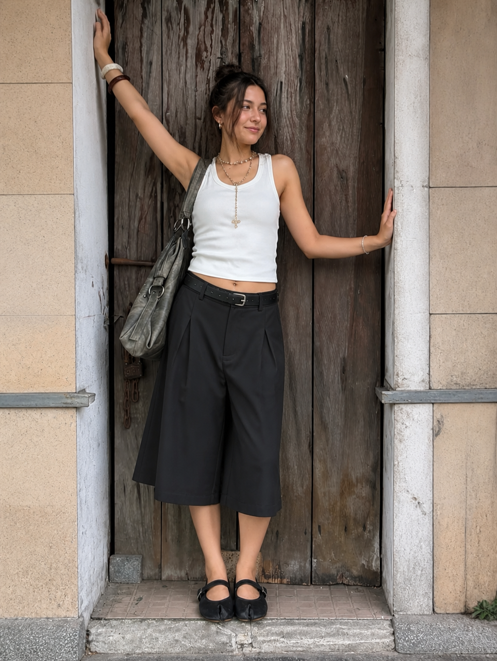 UNSEEN-Studios Tailored Wide Shorts