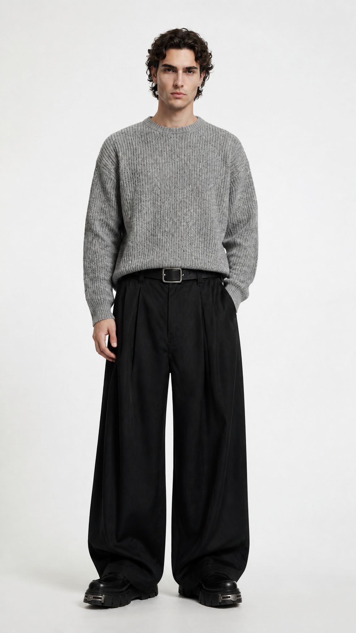 UNSEEN-Studios Tailored Pleated Bundfaltenhose