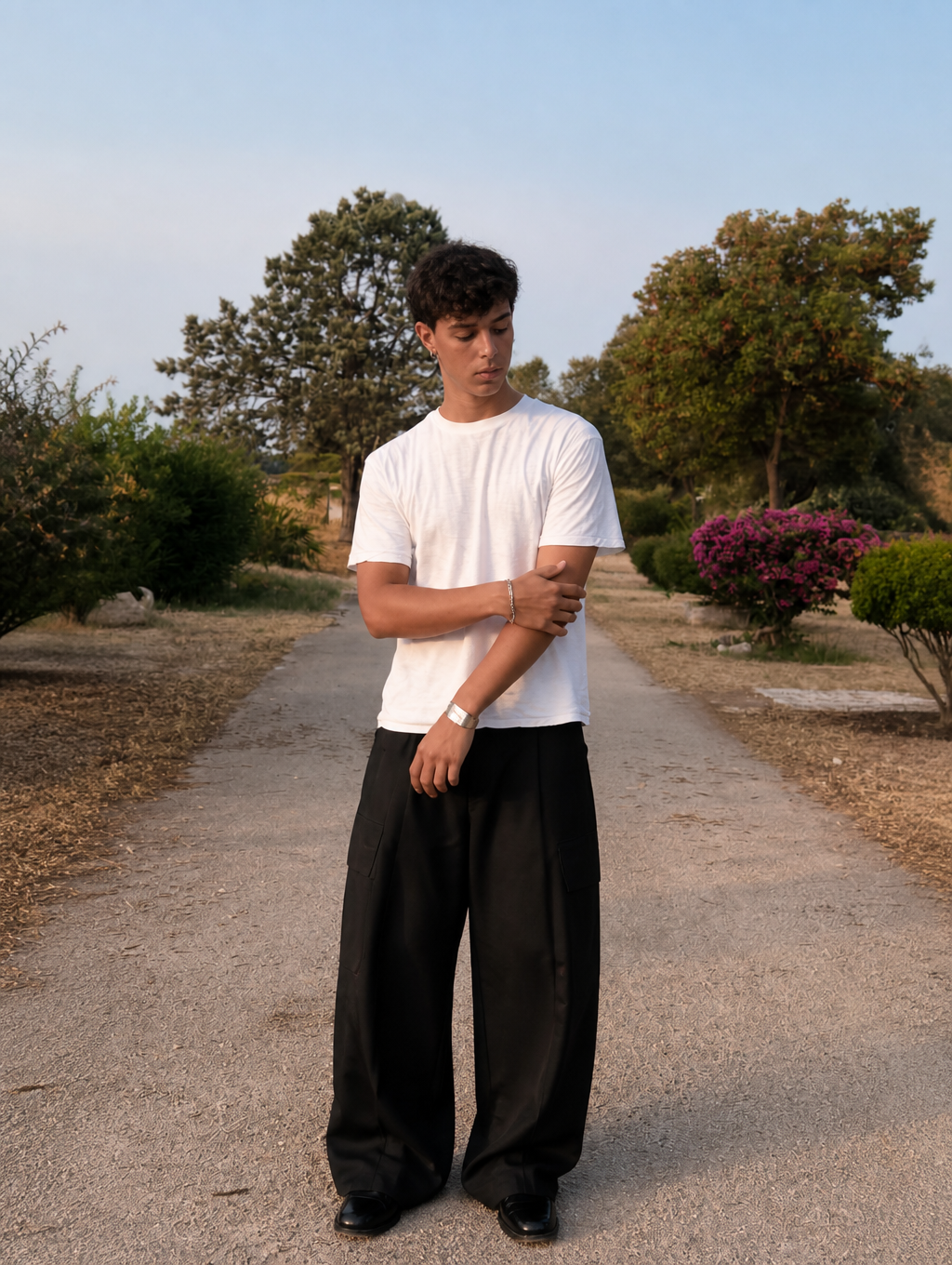 UNSEEN-Studios Tailored Pleated Bundfaltenhose