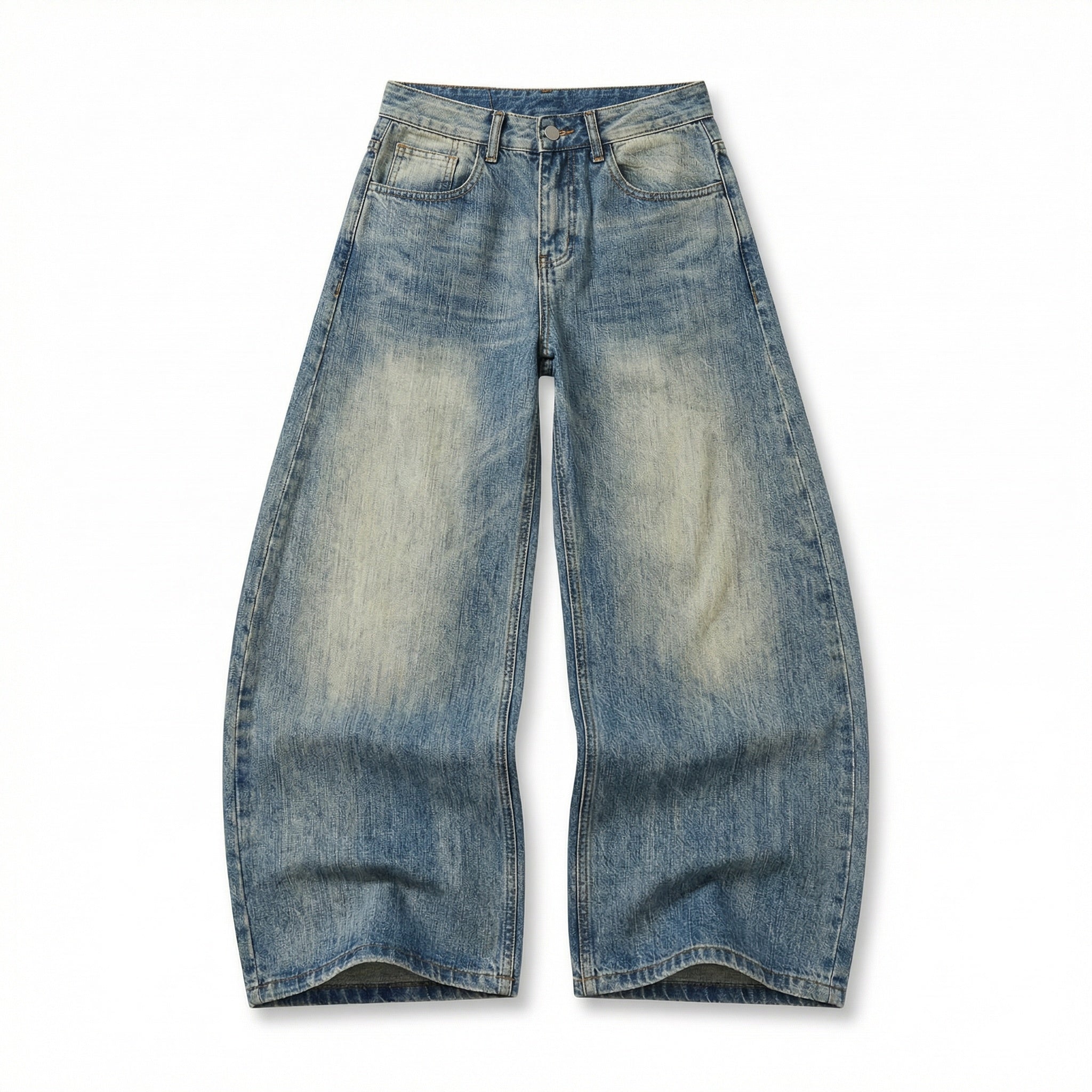 UNSEEN-Studios Washed Wide Jeans