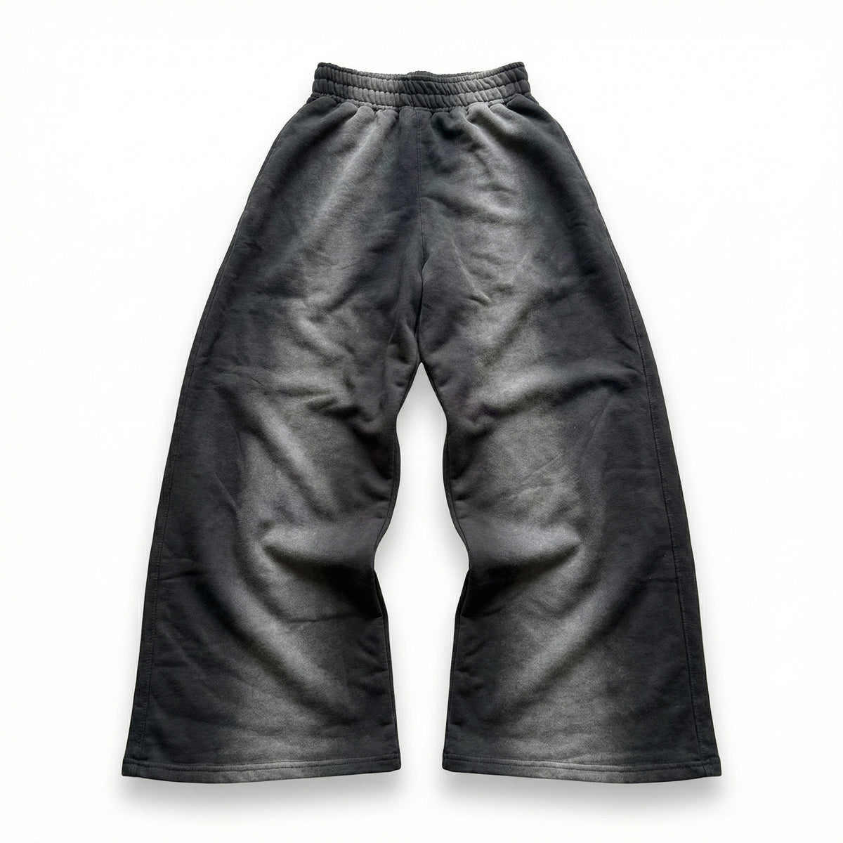 UNSEEN-Studios Washed Wide Leg Jogger Black