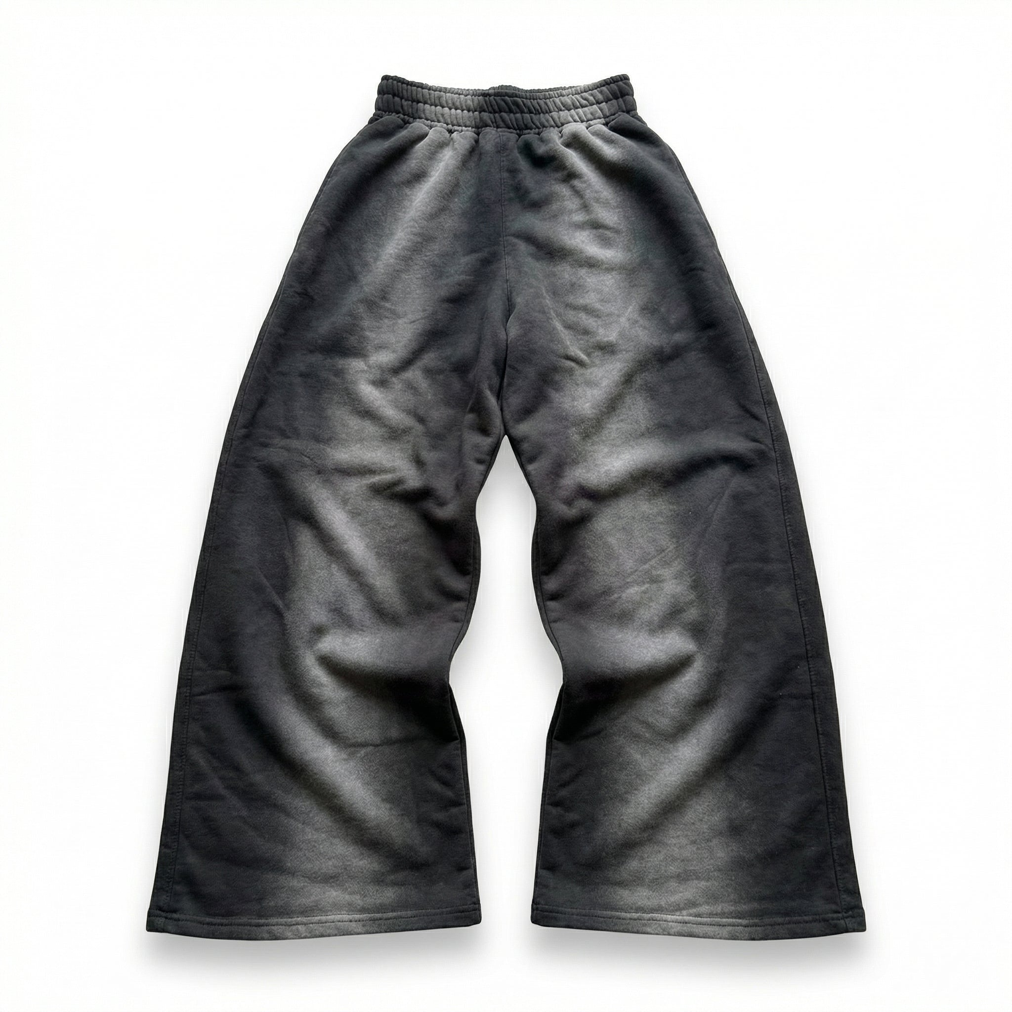 UNSEEN-Studios Washed Wide Leg Jogger Black