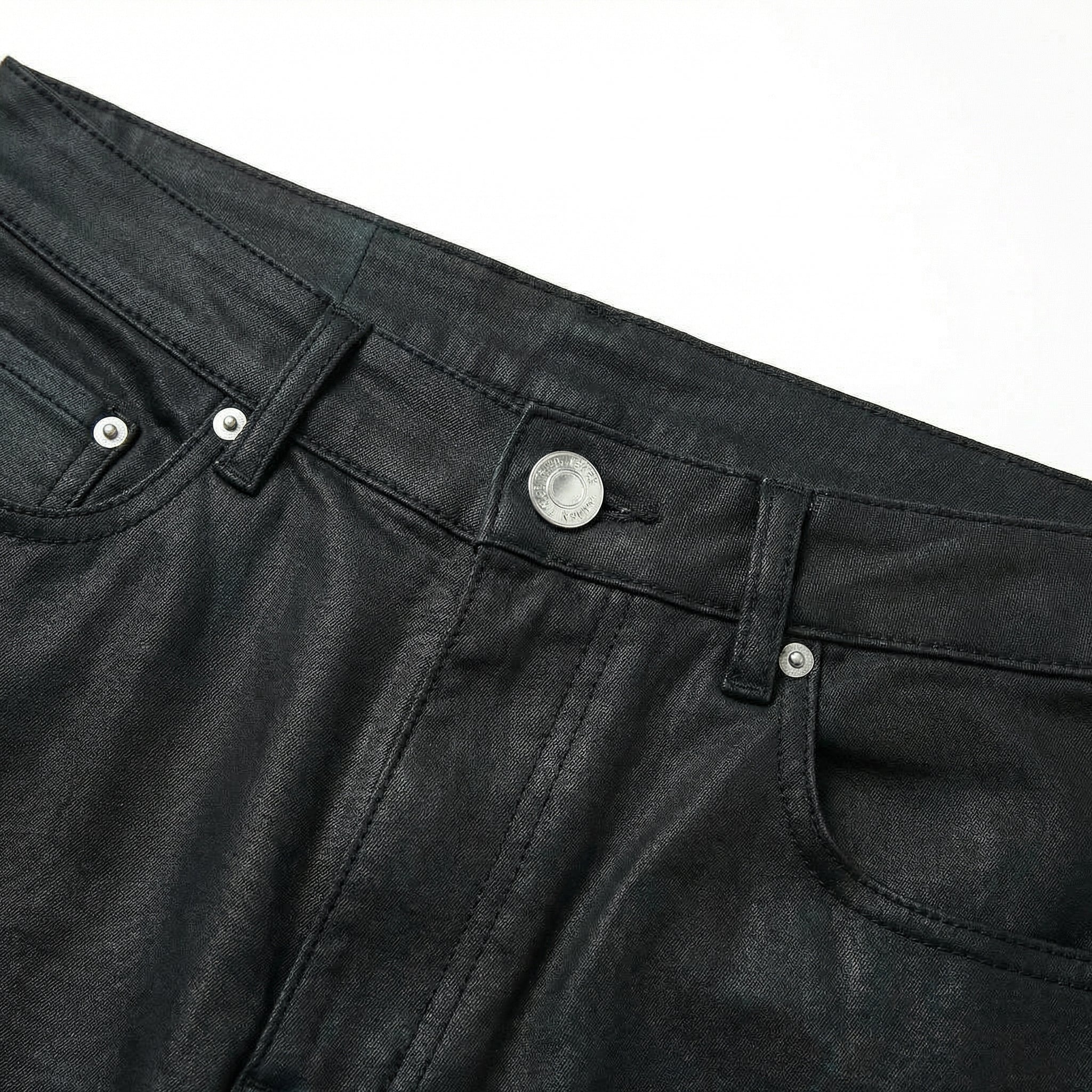 UNSEEN-Studios Black Wide Leg Hose