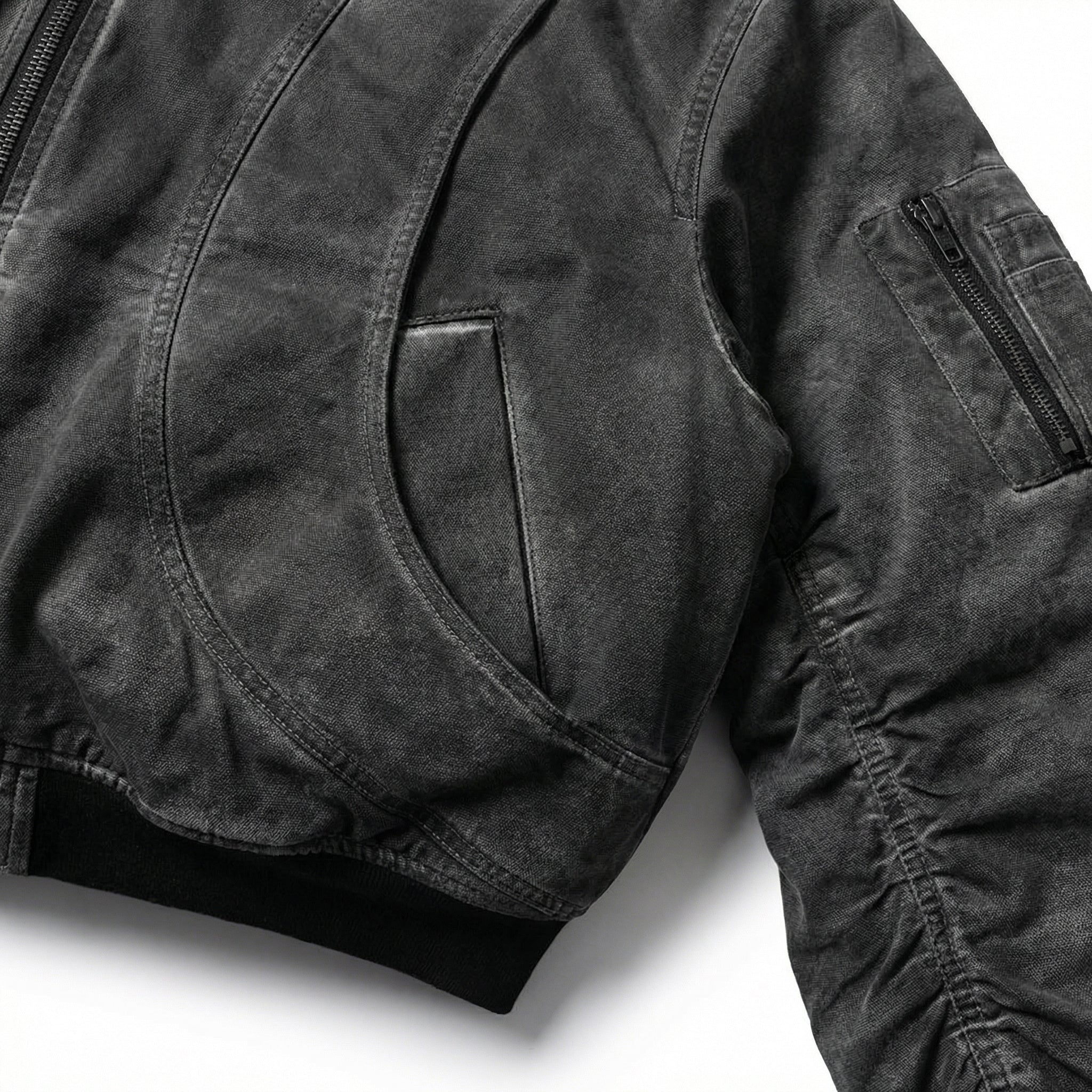 UNSEEN-Studios washed Bomberjacke