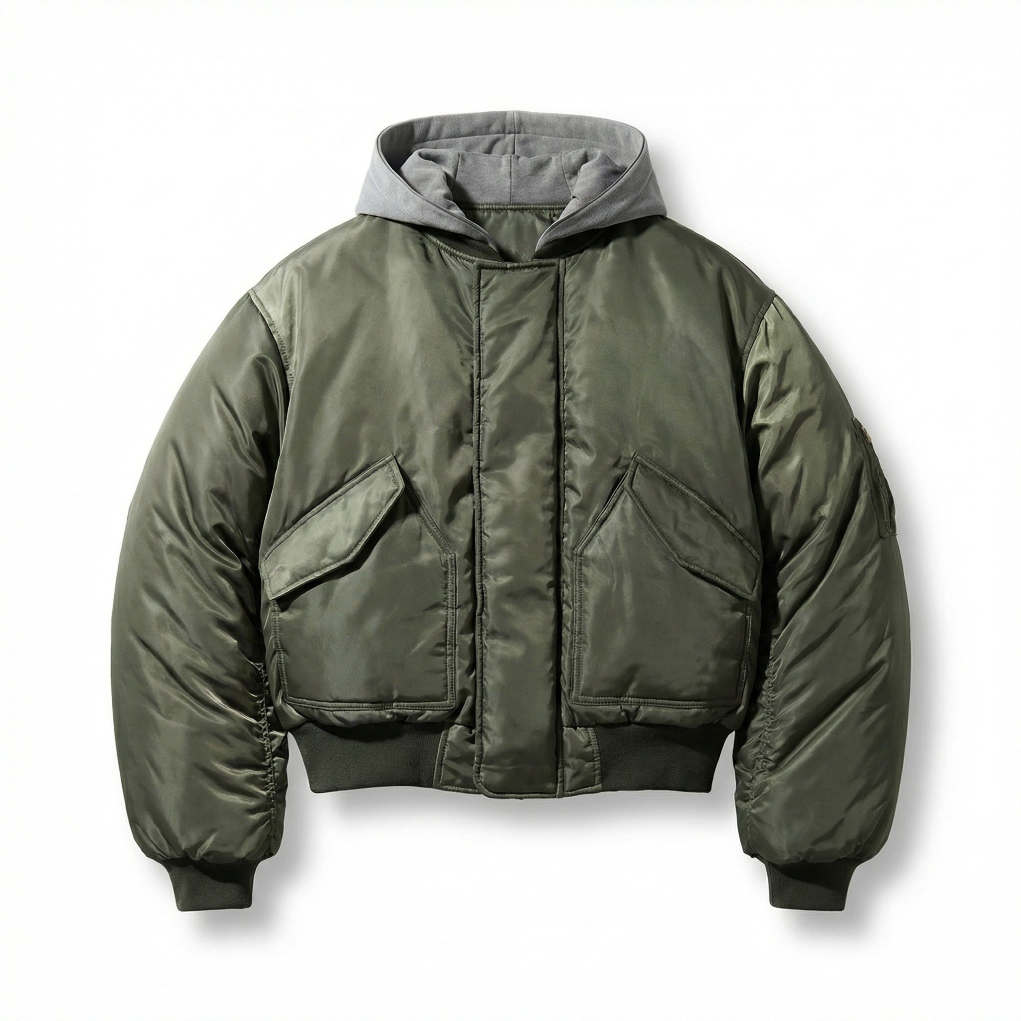 UNSEEN-Studios hooded Bomberjacket