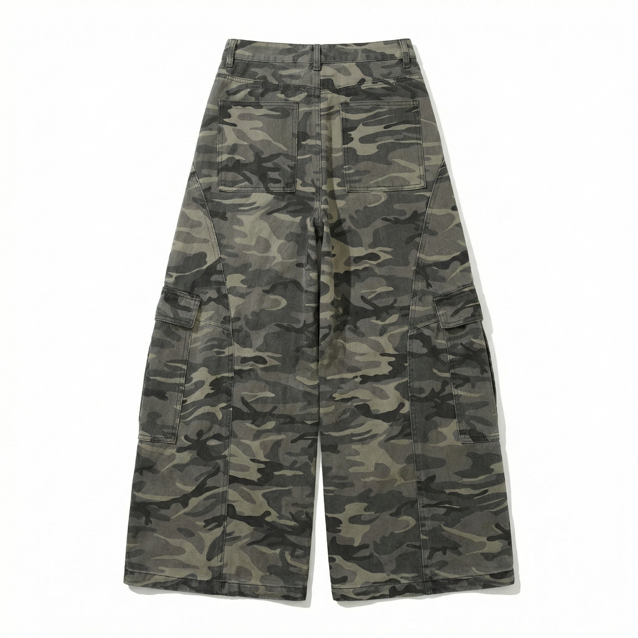 UNSEEN-Studios Camo Cargo Wide Leg Hose