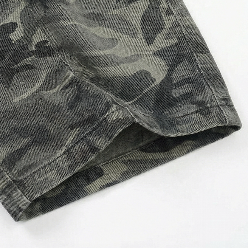 UNSEEN-Studios Camo Cargo Wide Leg Hose