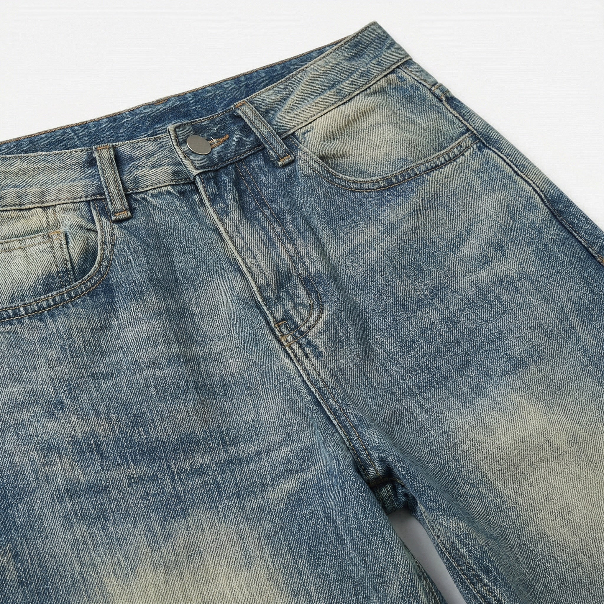 UNSEEN-Studios Washed Wide Jeans
