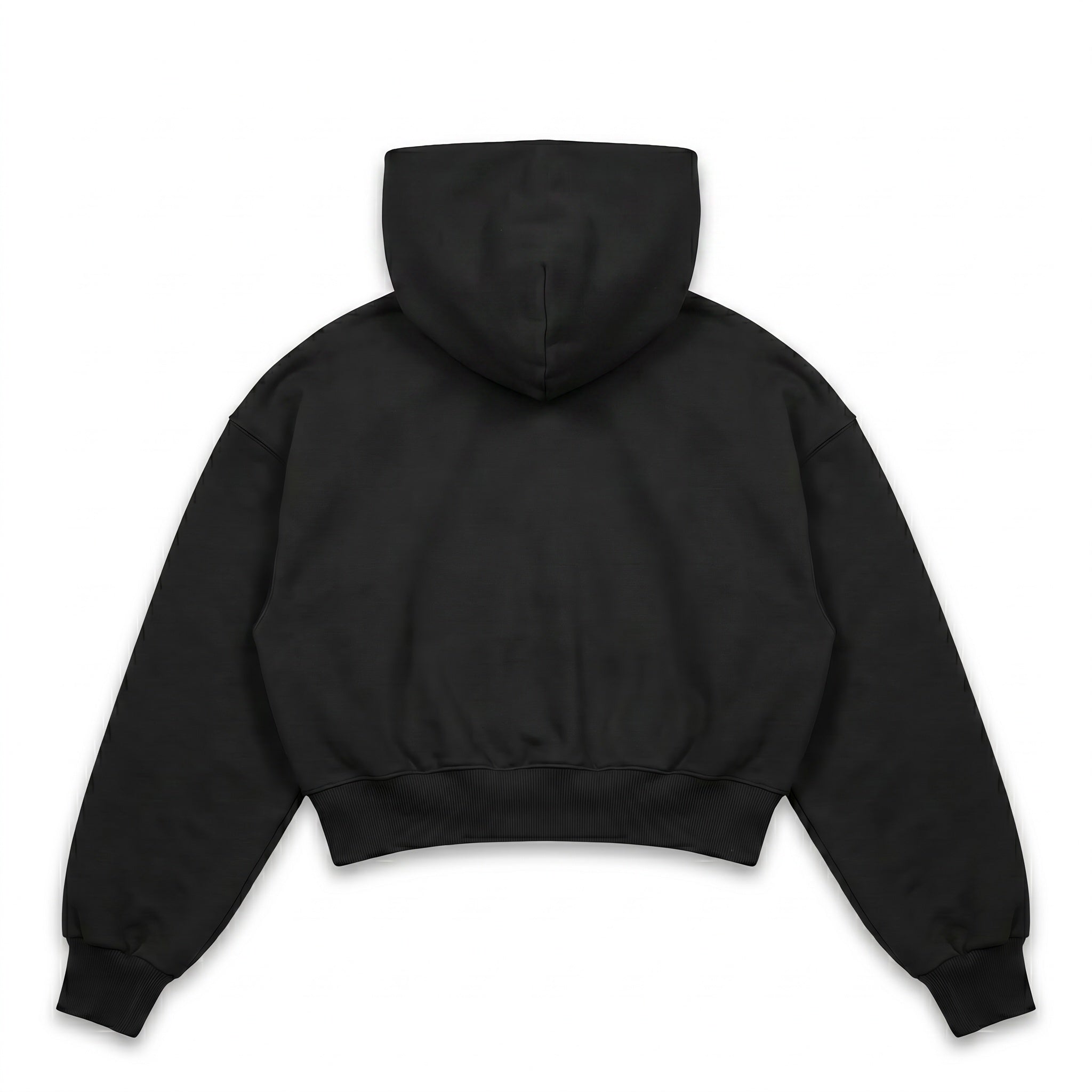 UNSEEN-Studios cropped Hoodie Schwarz