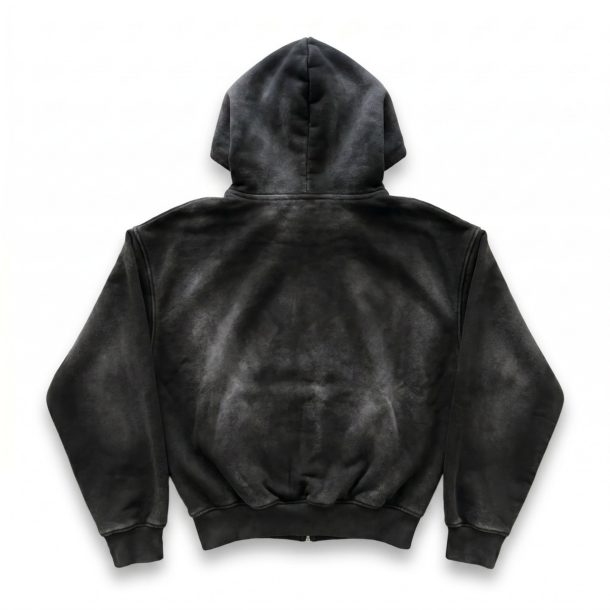 UNSEEN-Studios Acid Wash Zip Hoodie