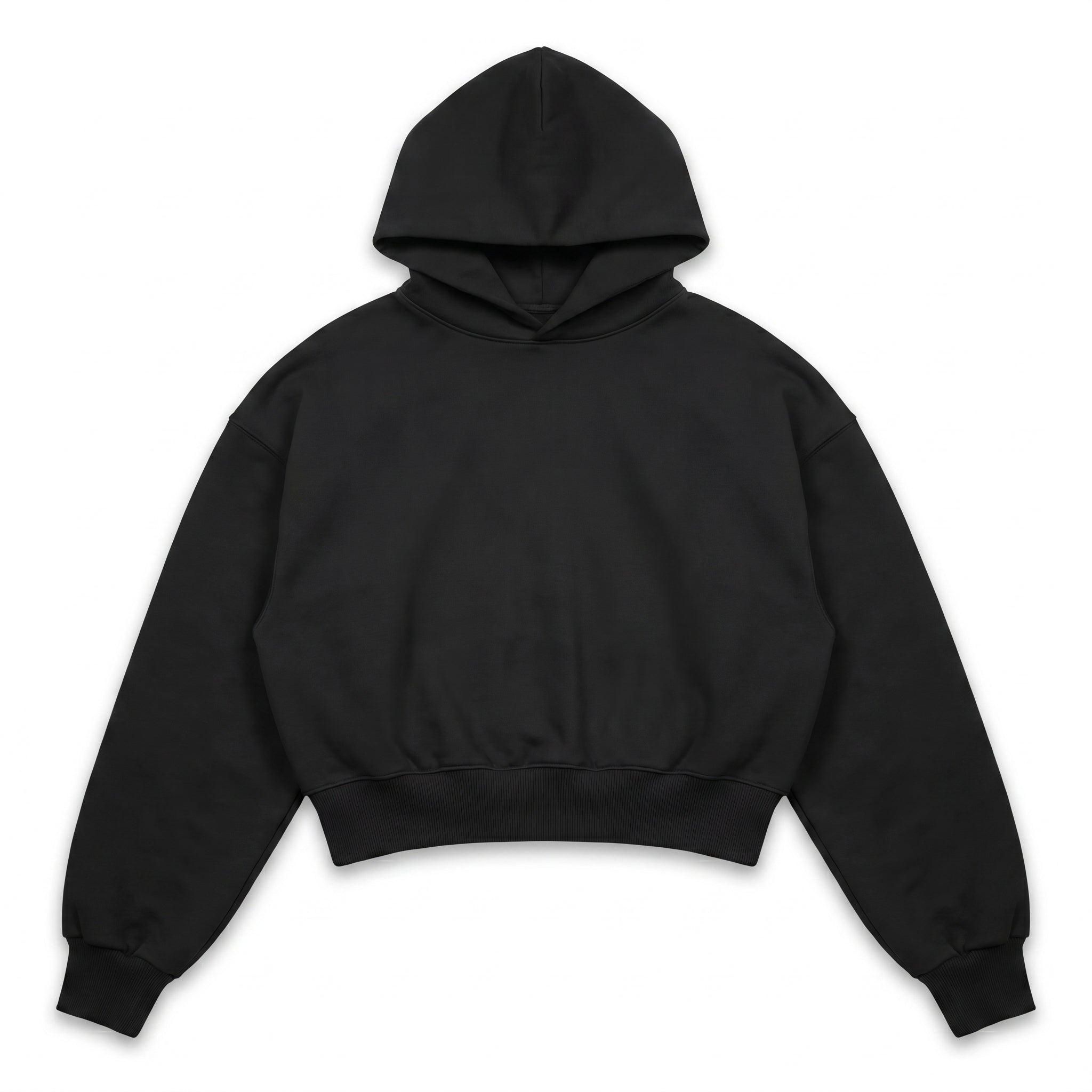 UNSEEN-Studios cropped Hoodie Schwarz