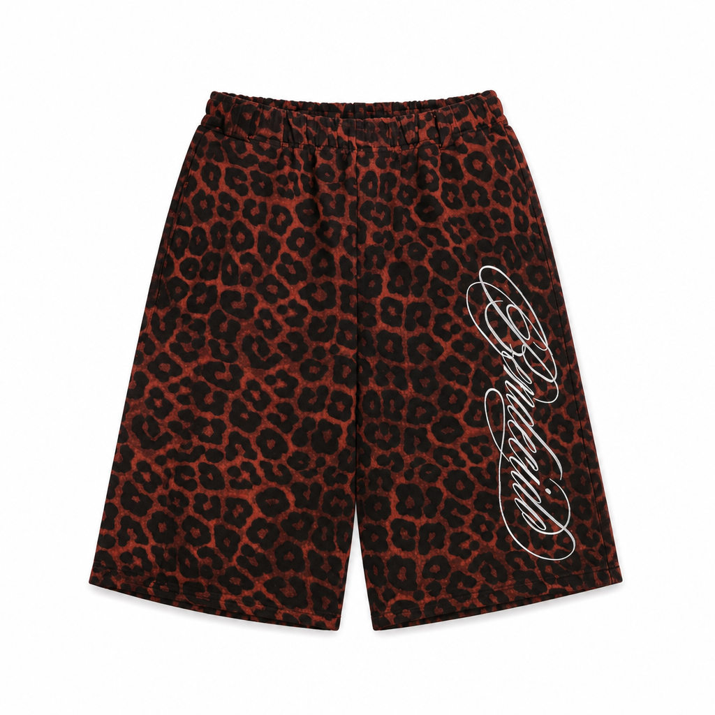 UNSEEN-Studios Savage Leopard Shorts