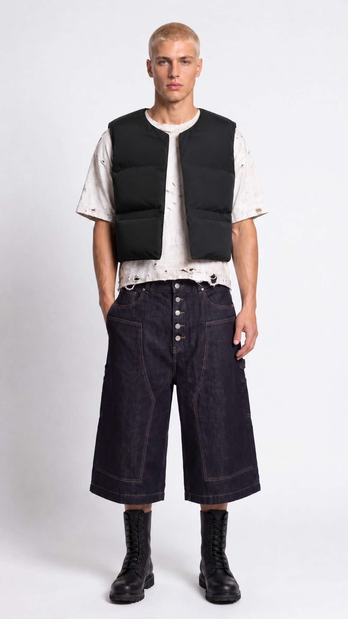 UNSEEN-Studios Dark Matter Puffer Vest
