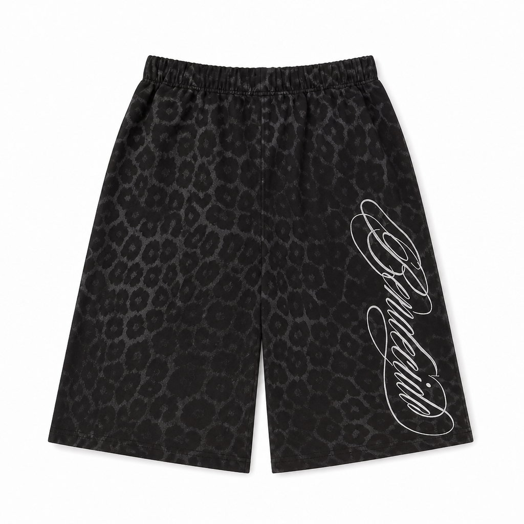 UNSEEN-Studios Savage Leopard Shorts