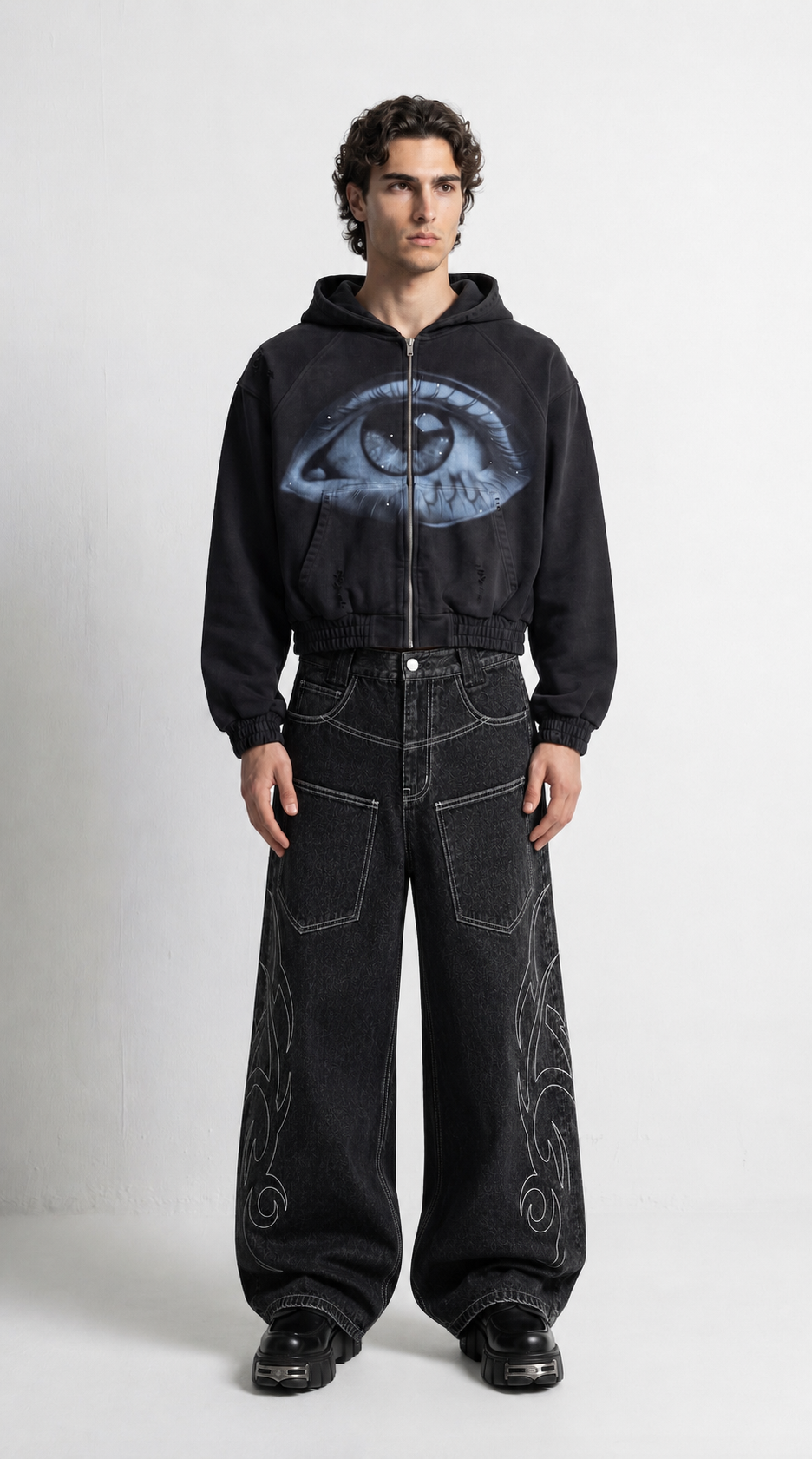 UNSEEN-Studios Tribal Baggy Jeans