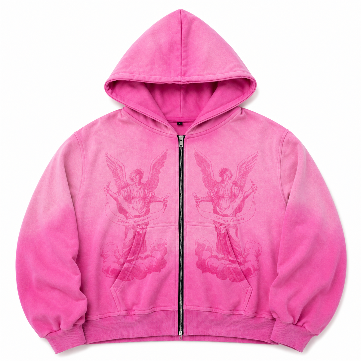 UNSEEN-Studios Seraph Pink Zip Hoodie