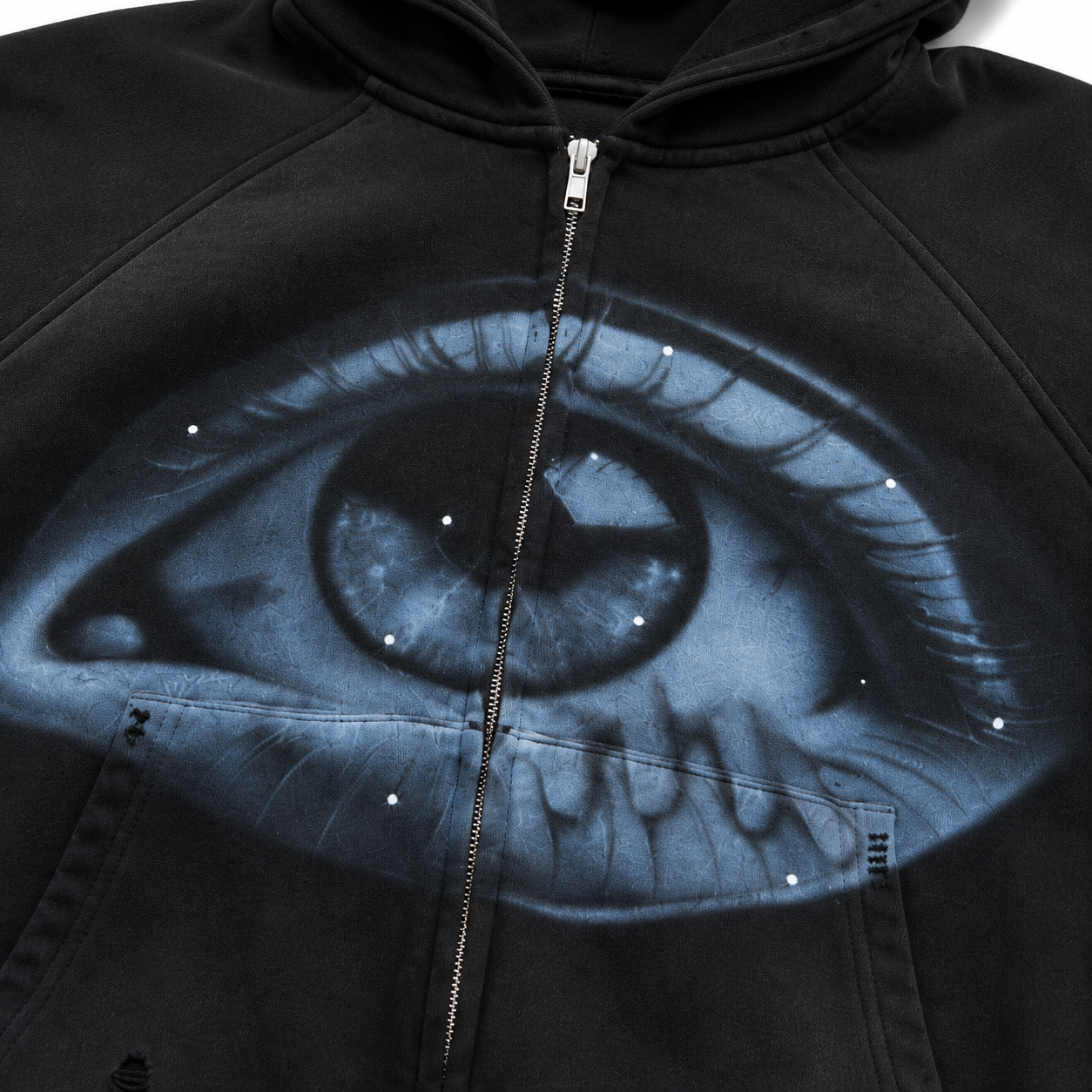 UNSEEN-Studios Hells Eye Zip Hoodie