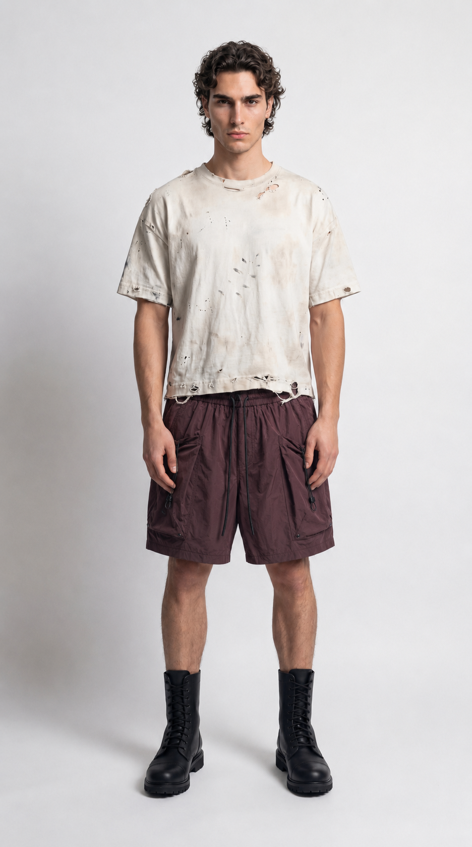 UNSEEN-Studios Rainstorm Cargo Shorts