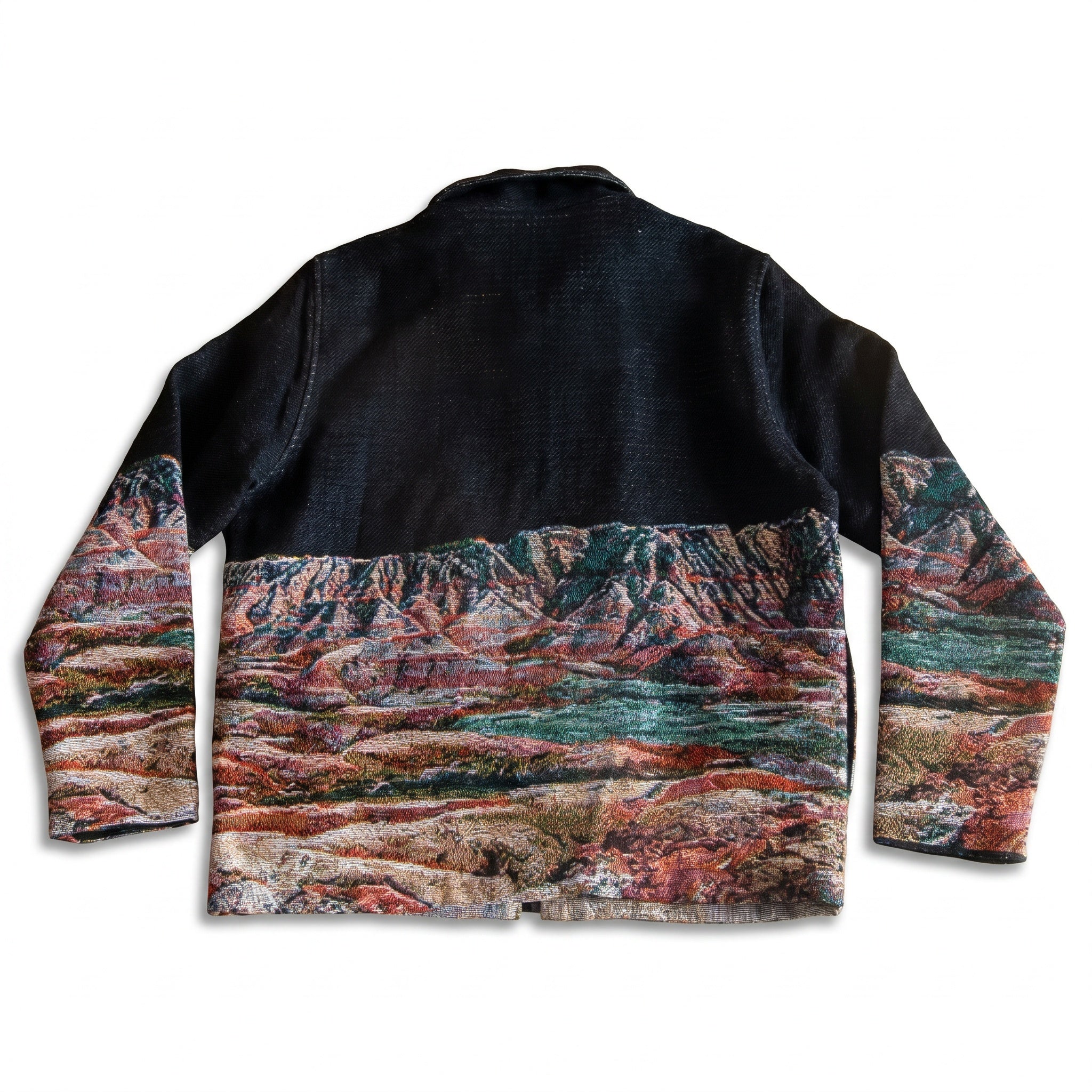 UNSEEN-Studios Tapestry Cowboy Jacke mit Kragen
